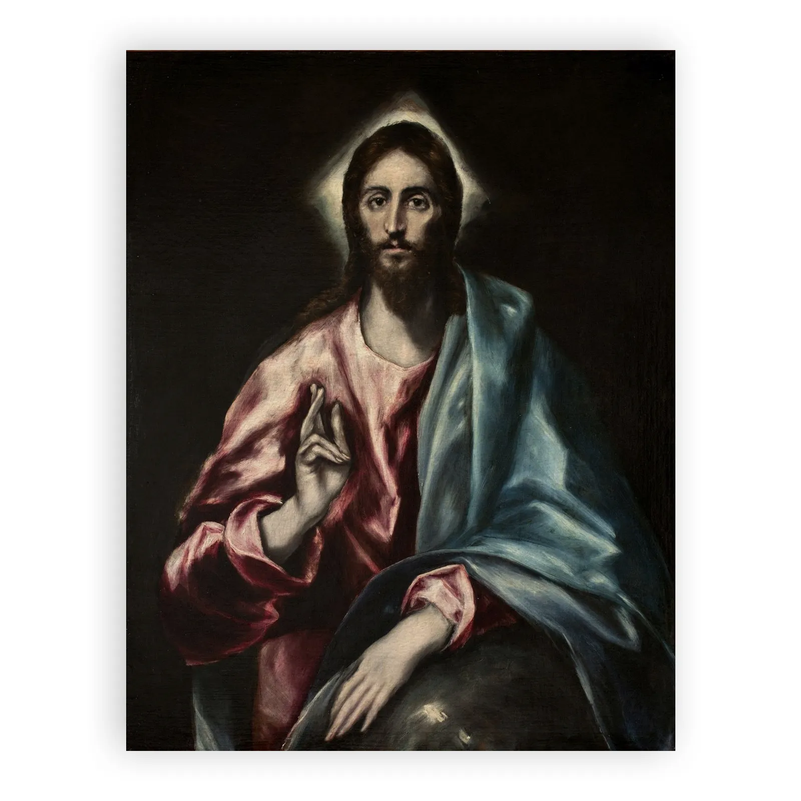 Christ as Savior by El Greco - view 6 thumbnail