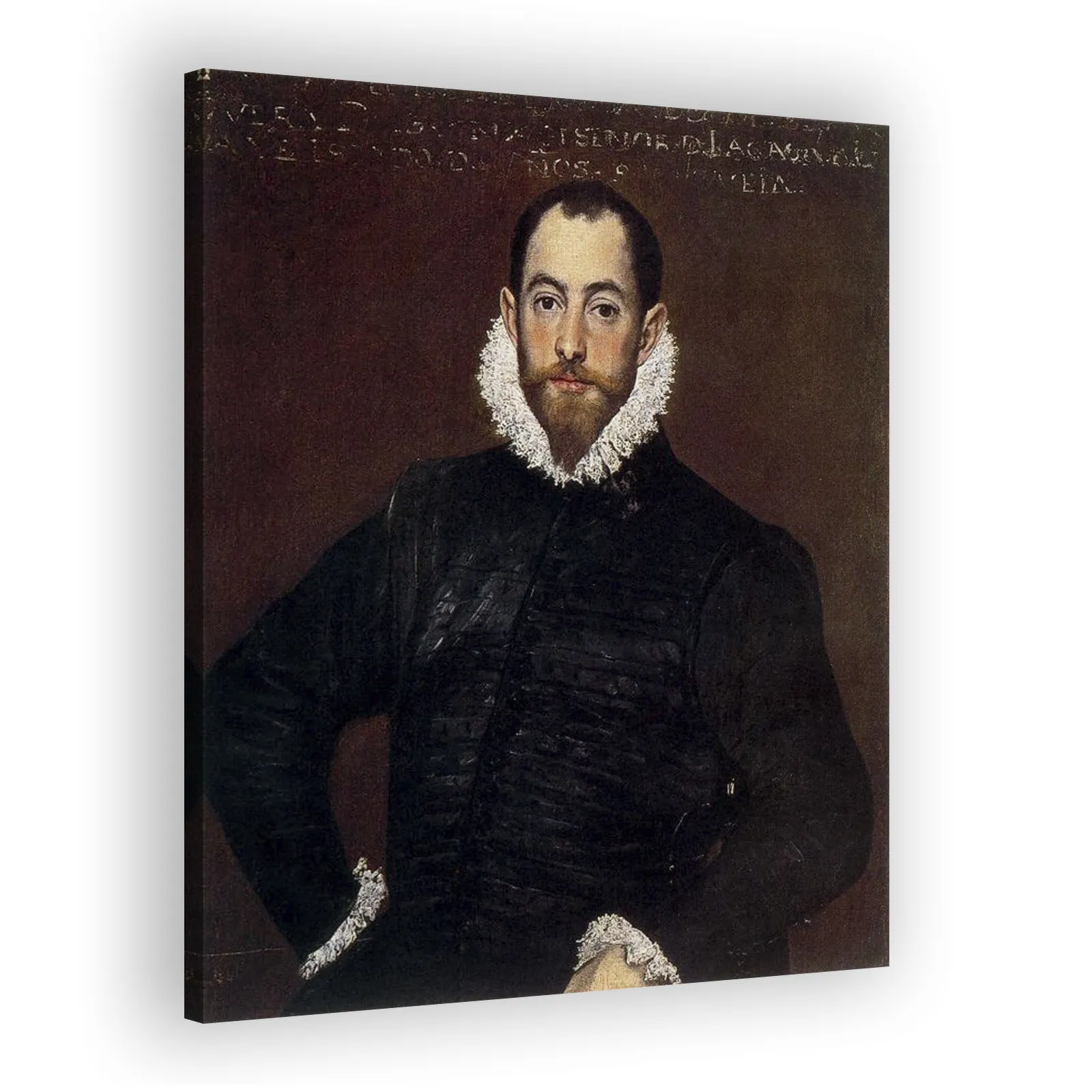 Portrait of a Gentleman from the Casa de Leiva by El Greco - view 2 thumbnail