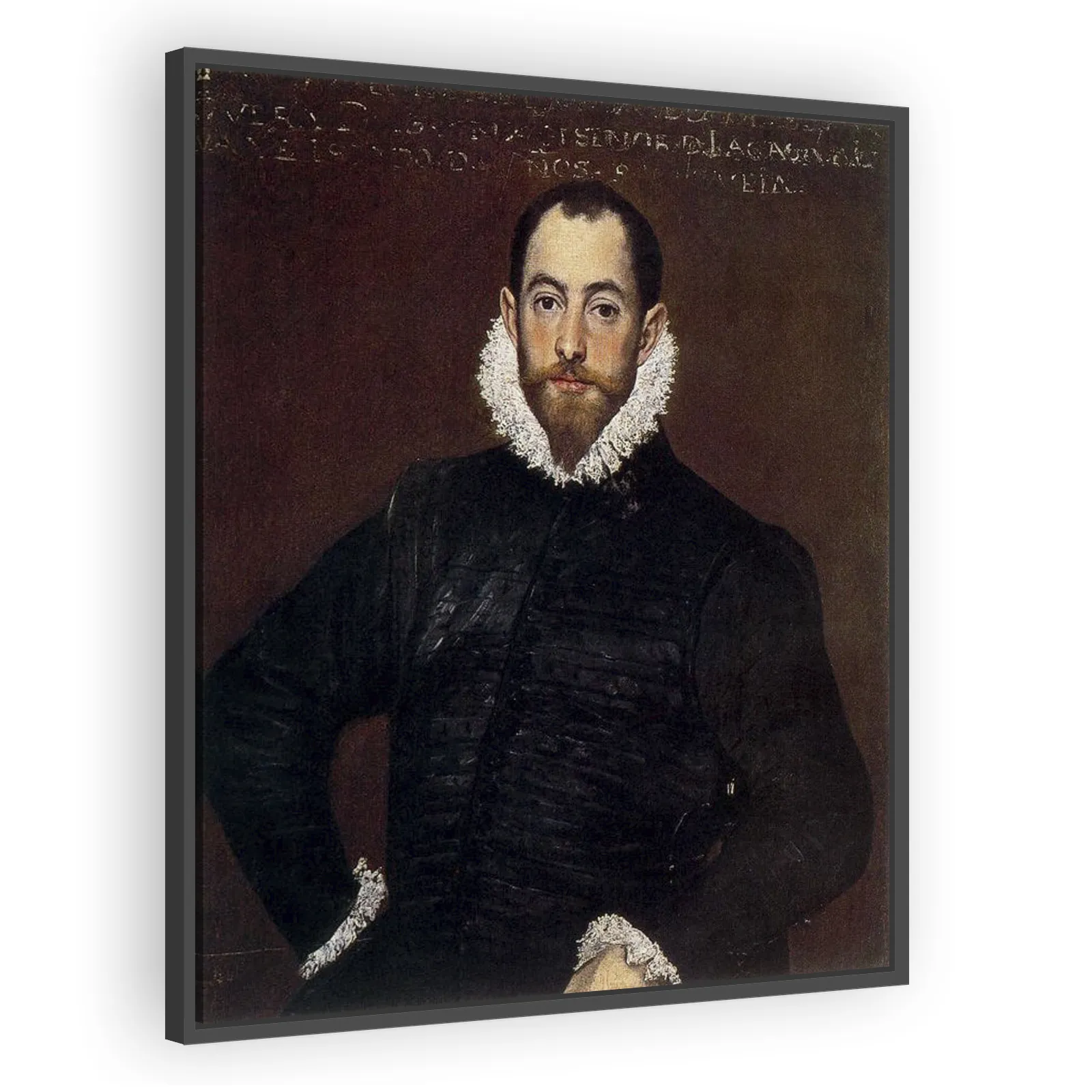 Portrait of a Gentleman from the Casa de Leiva by El Greco