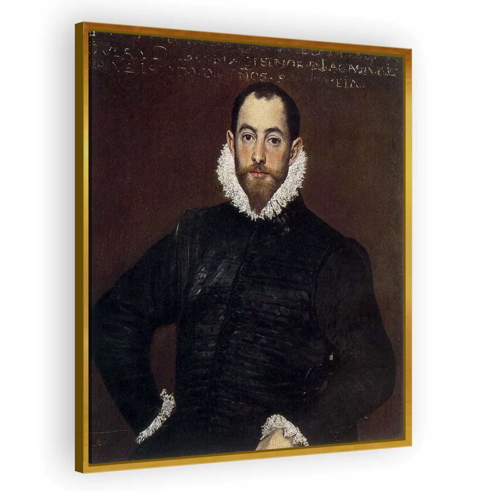 Portrait of a Gentleman from the Casa de Leiva by El Greco - view 3 thumbnail