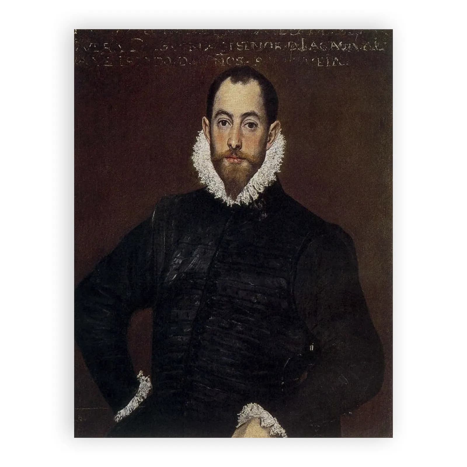 Portrait of a Gentleman from the Casa de Leiva by El Greco - view 6 thumbnail