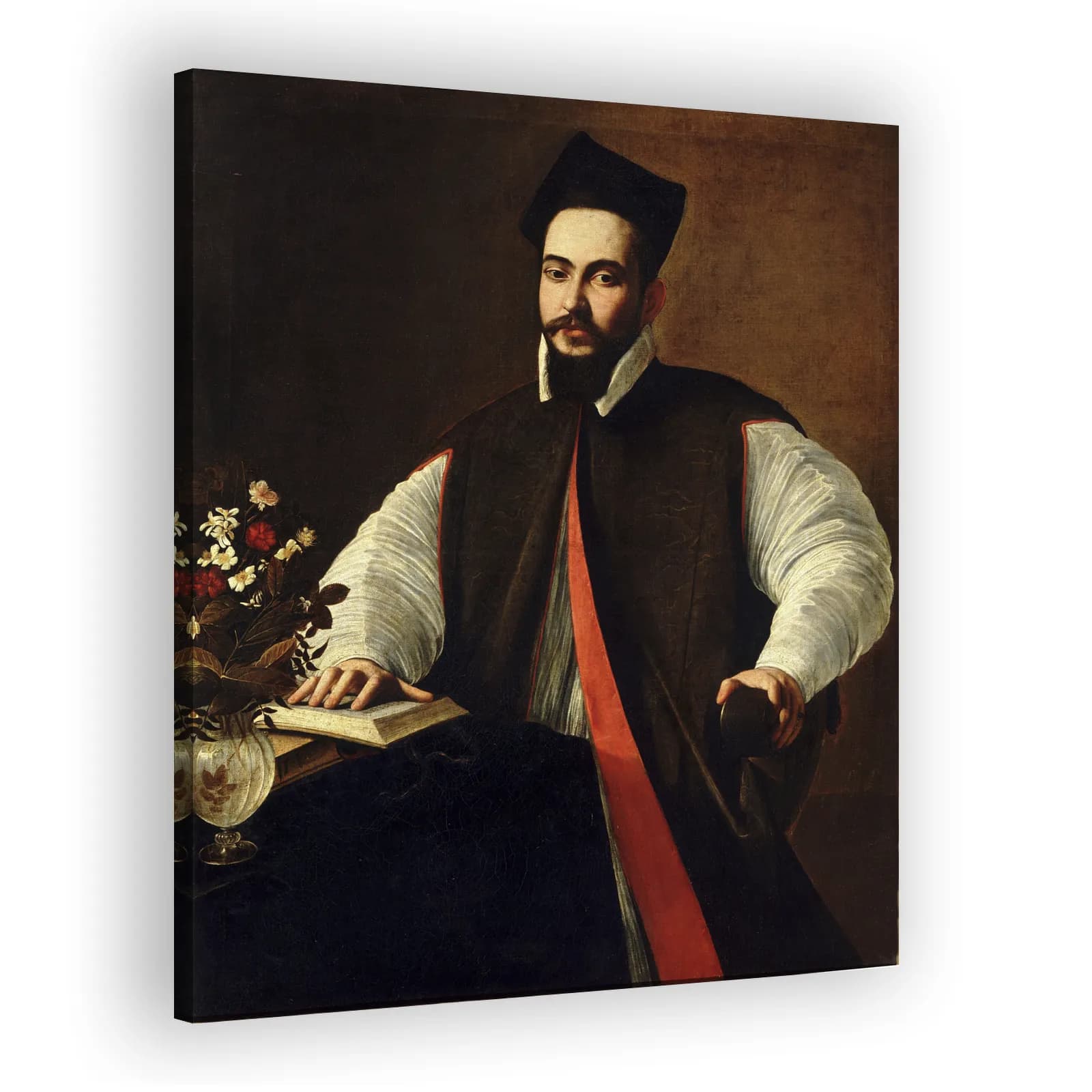 Portrait of Maffeo Barberini (Pope Urban VIII) by Caravaggio - view 2 thumbnail