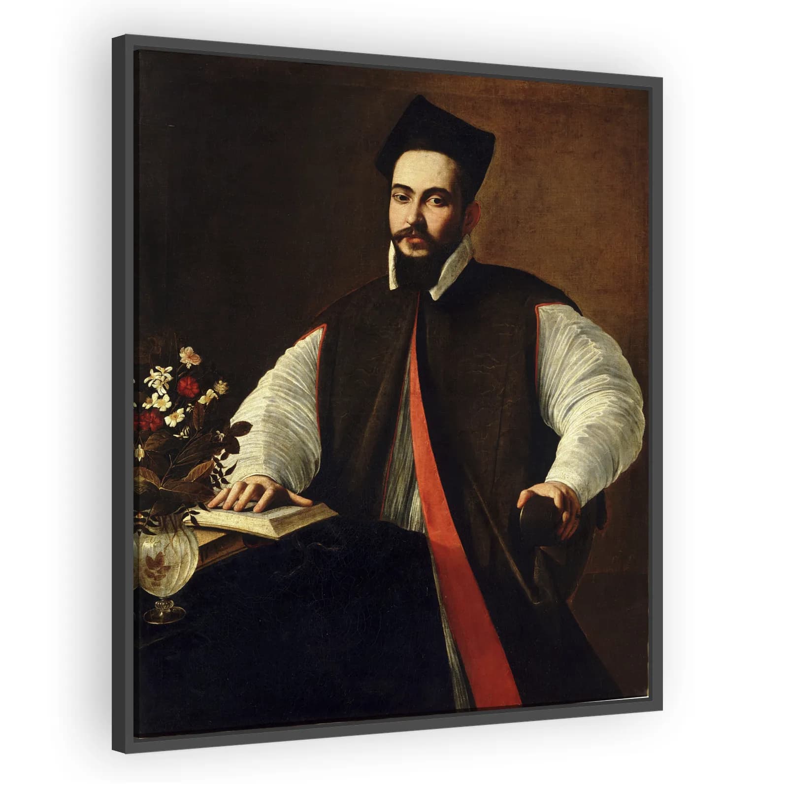 Portrait of Maffeo Barberini (Pope Urban VIII) by Caravaggio
