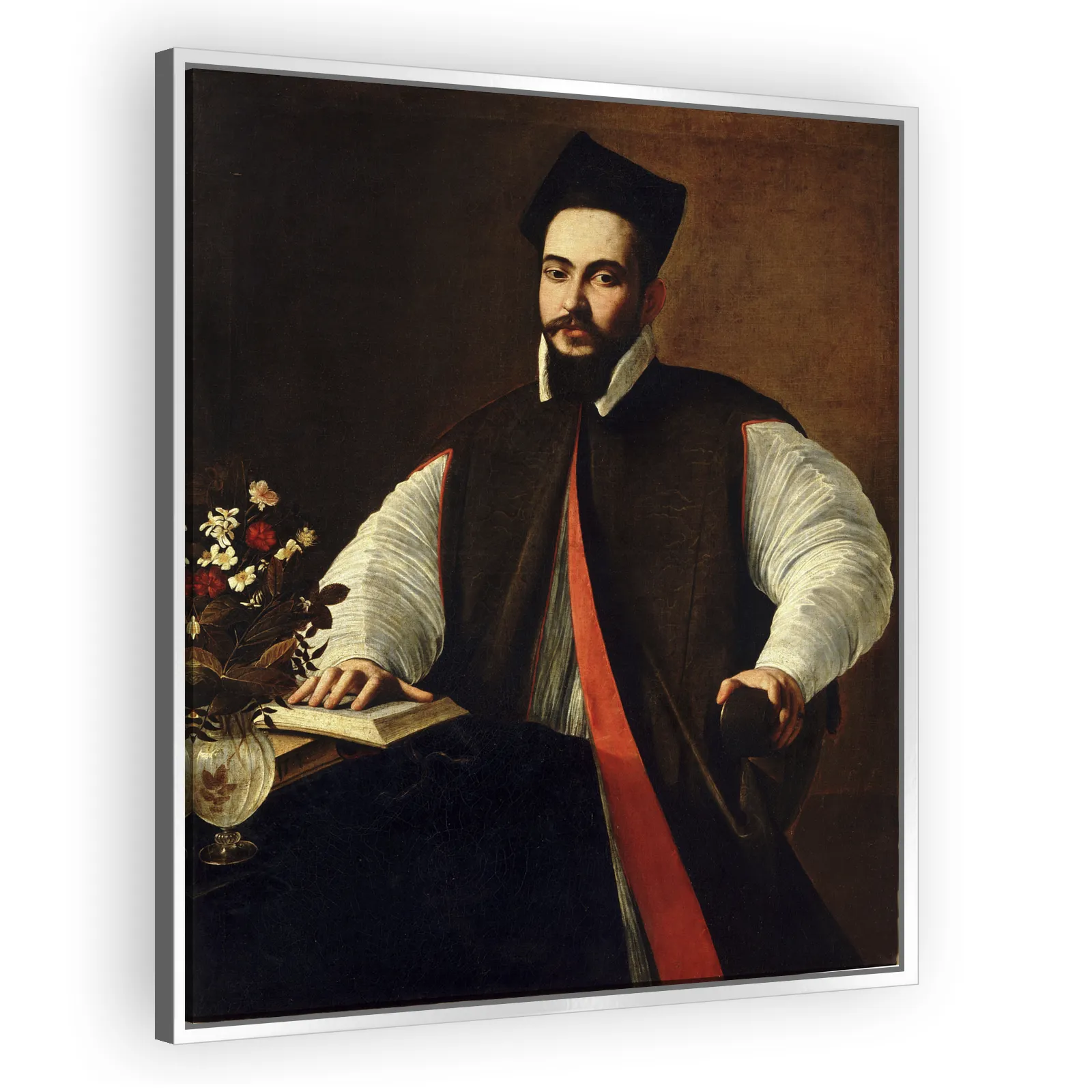 Portrait of Maffeo Barberini (Pope Urban VIII) by Caravaggio - view 4 thumbnail