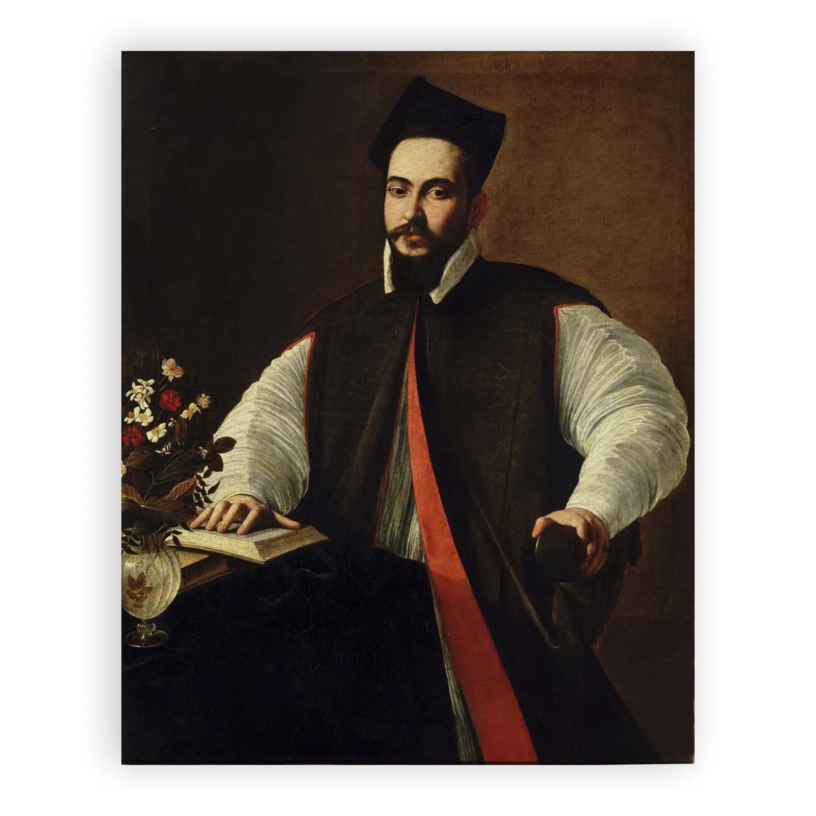 Portrait of Maffeo Barberini (Pope Urban VIII) by Caravaggio - view 6 thumbnail