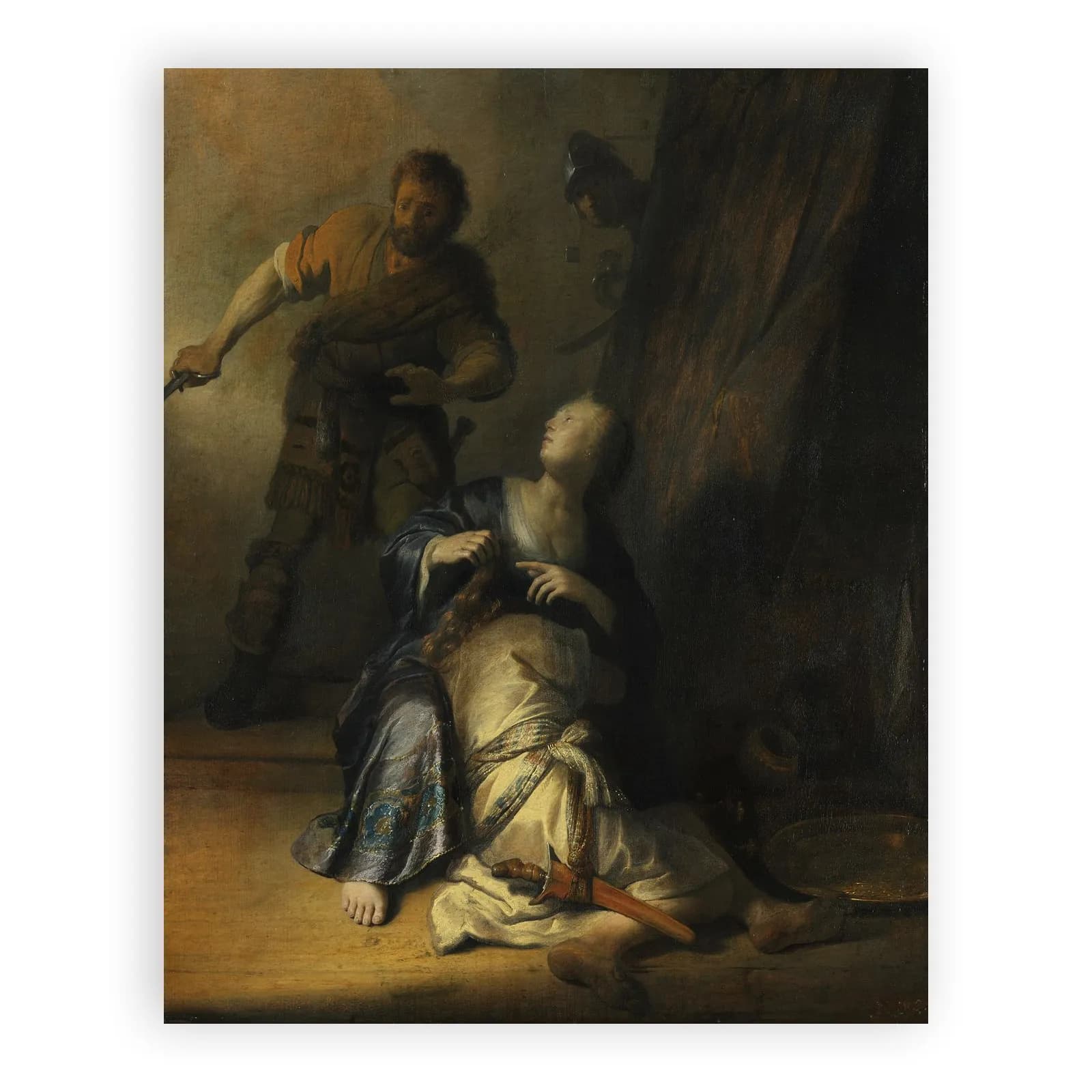 Samson Betrayed by Delilah by Rembrandt Van Rijn - view 6 thumbnail