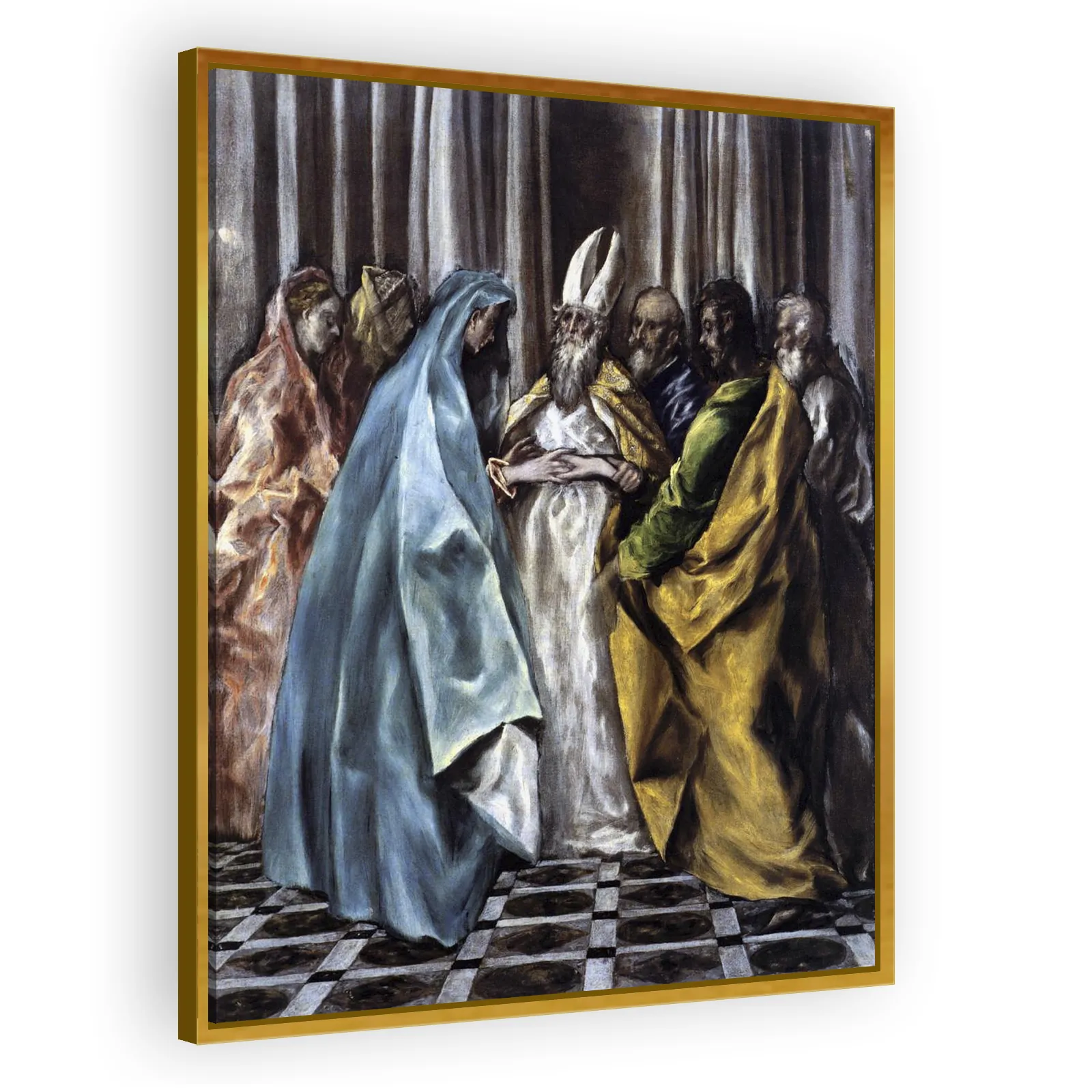 The Marriage of the Virgin by El Greco - view 3 thumbnail
