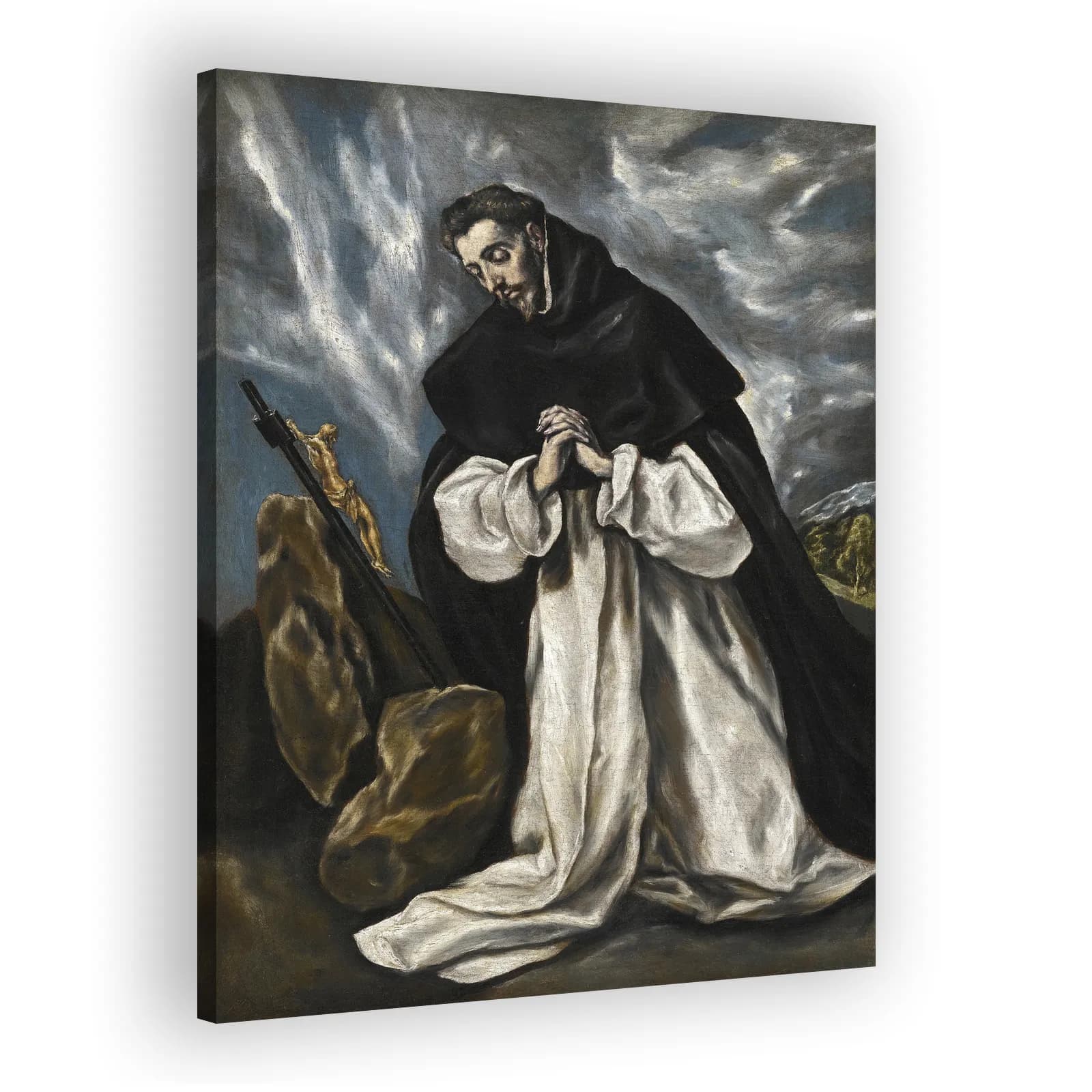 St Dominic in Prayer by El Greco - view 2 thumbnail