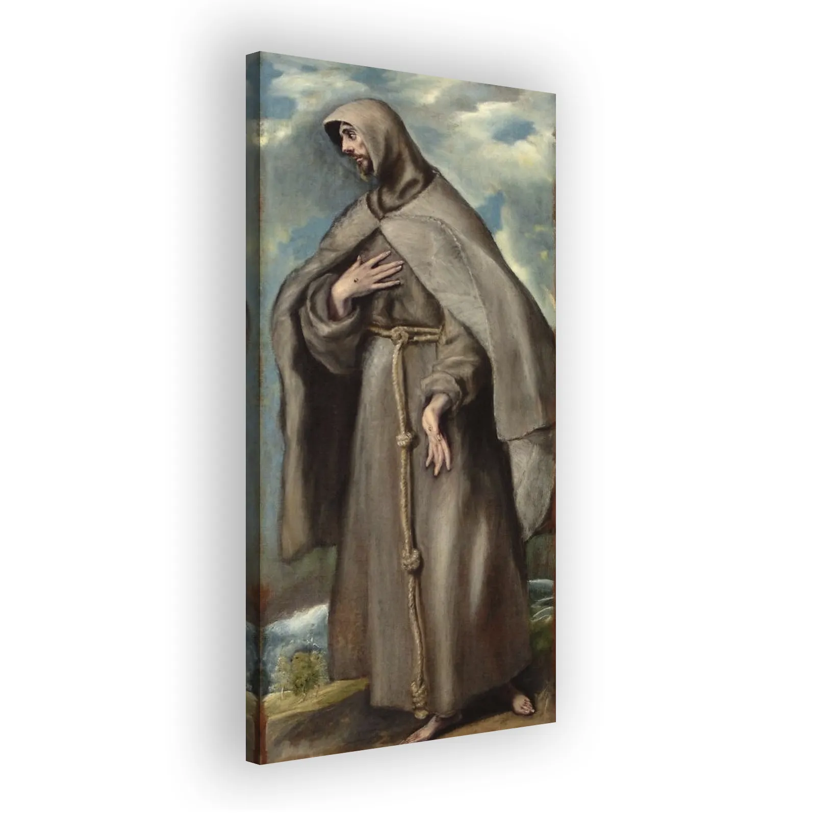 Saint Francis of Assisi by El Greco - view 2 thumbnail
