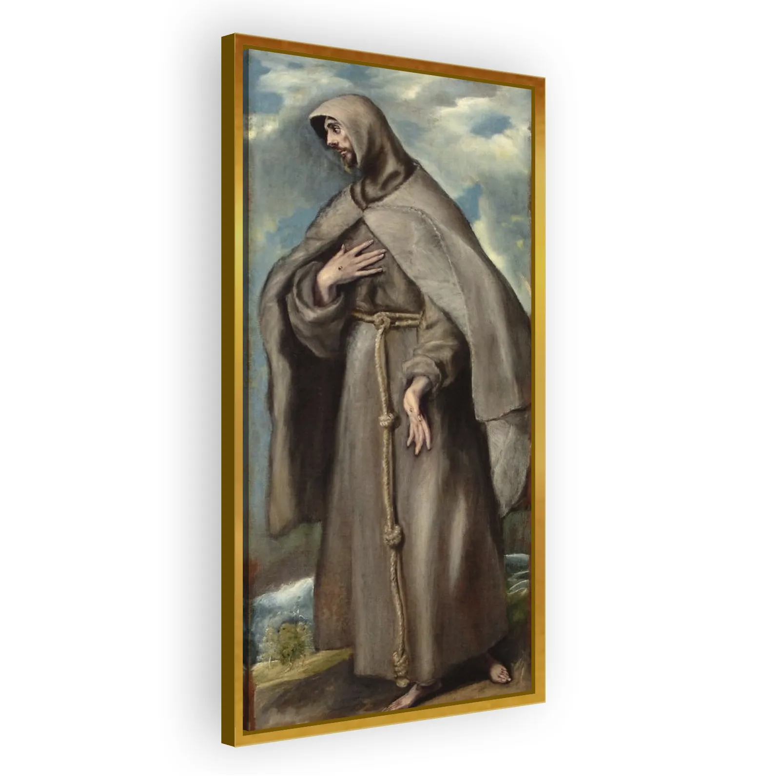 Saint Francis of Assisi by El Greco - view 3 thumbnail