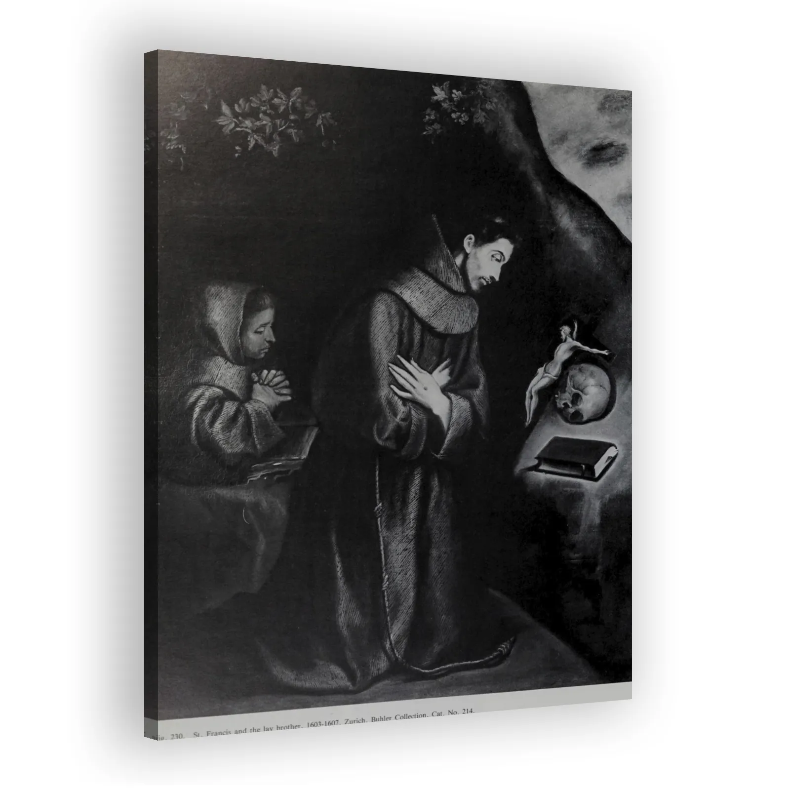 Saint Francis and the Lay Brother by El Greco - view 2 thumbnail