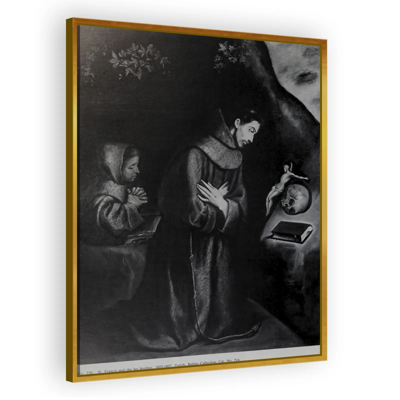 Saint Francis and the Lay Brother by El Greco - view 3 thumbnail