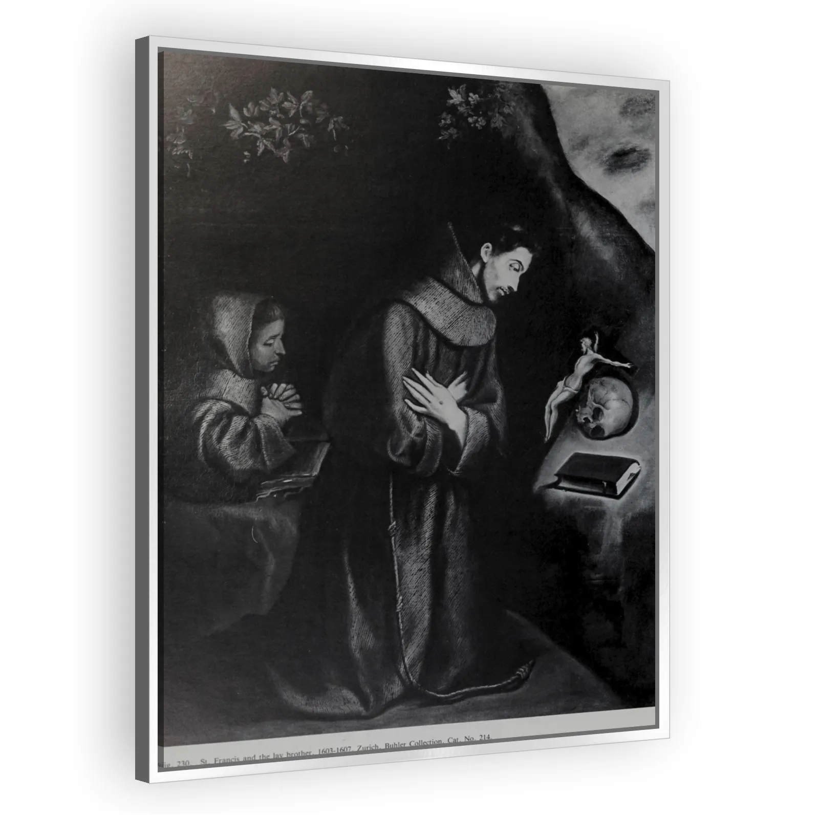 Saint Francis and the Lay Brother by El Greco - view 4 thumbnail