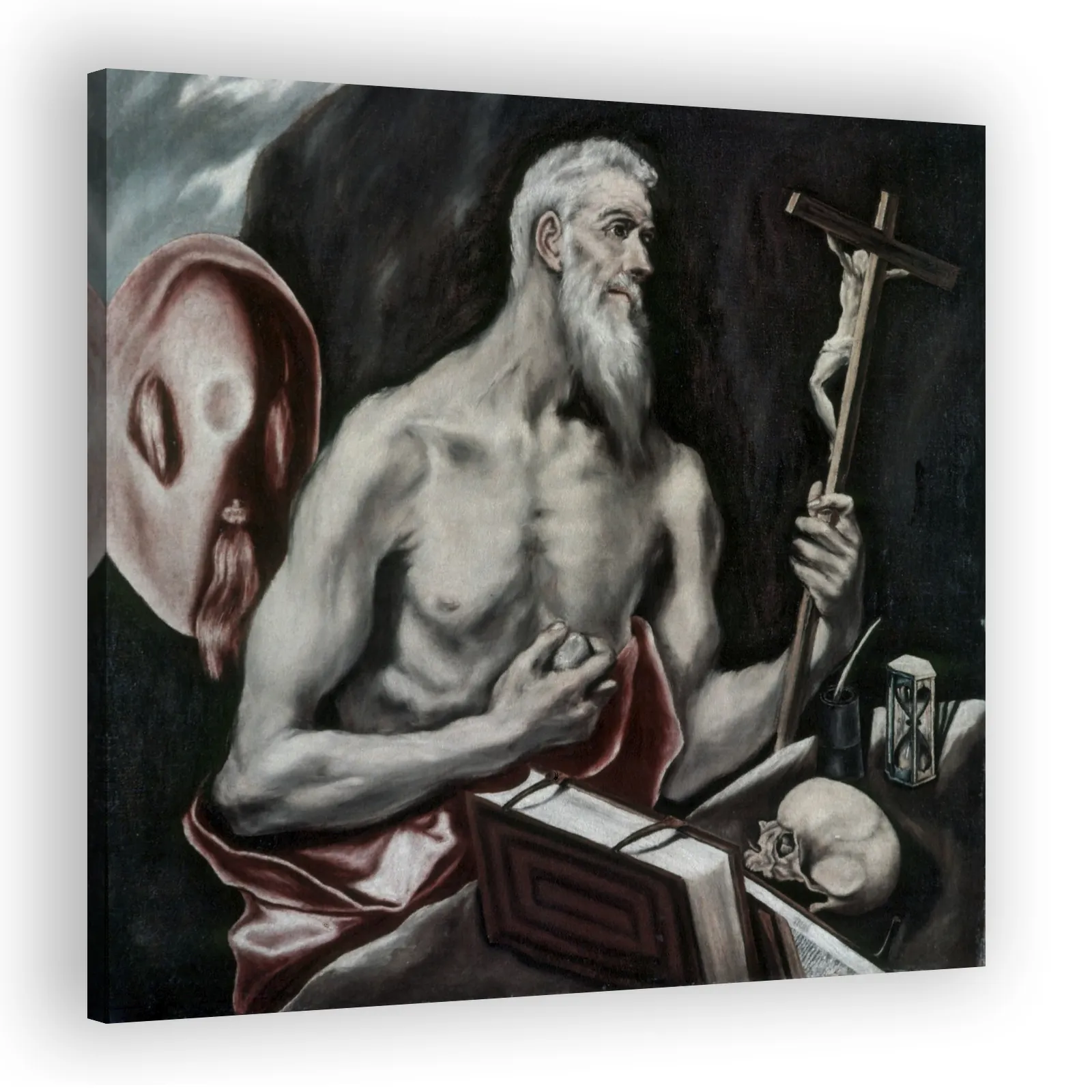 Saint Jerome in Penitence by El Greco - view 2 thumbnail