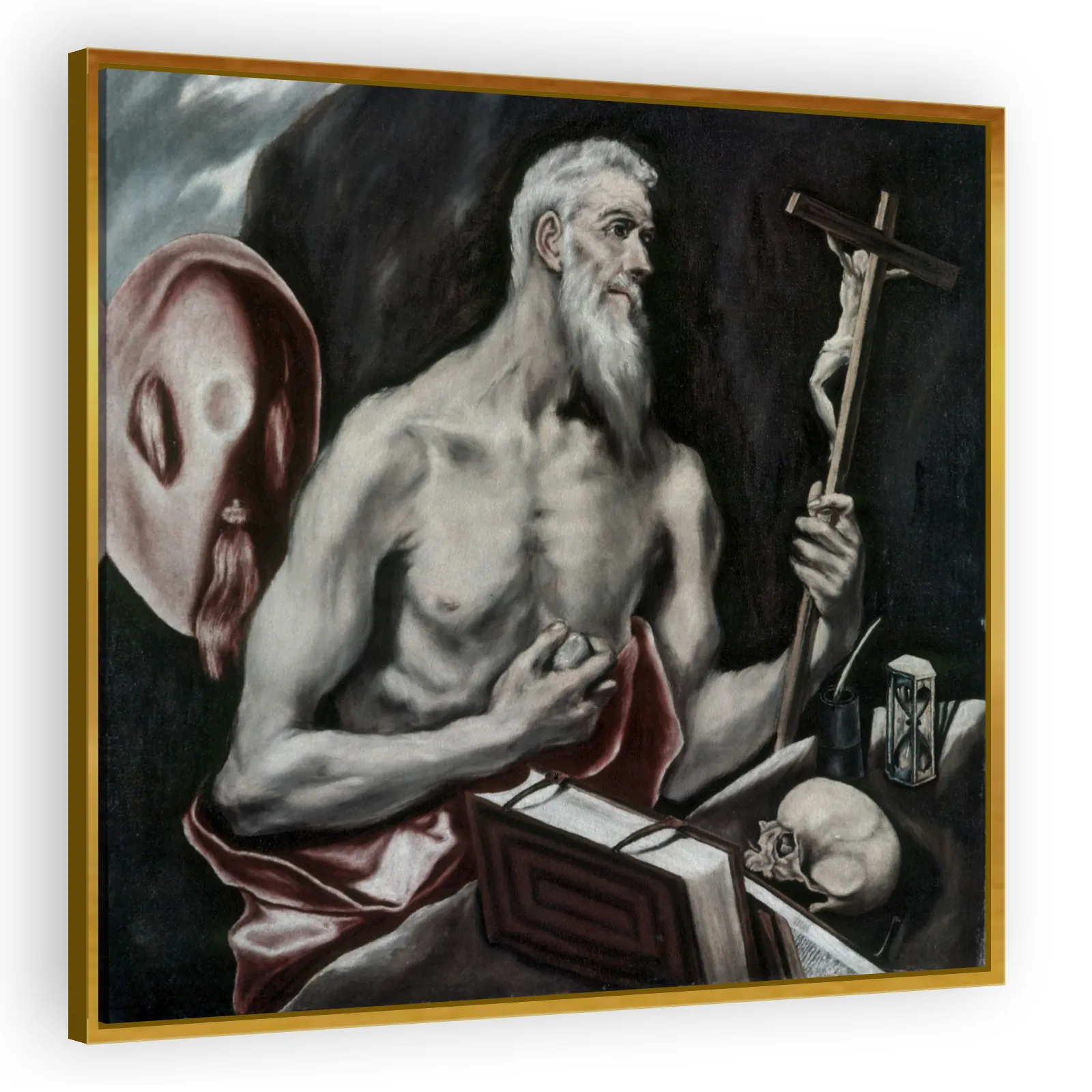Saint Jerome in Penitence by El Greco - view 3 thumbnail