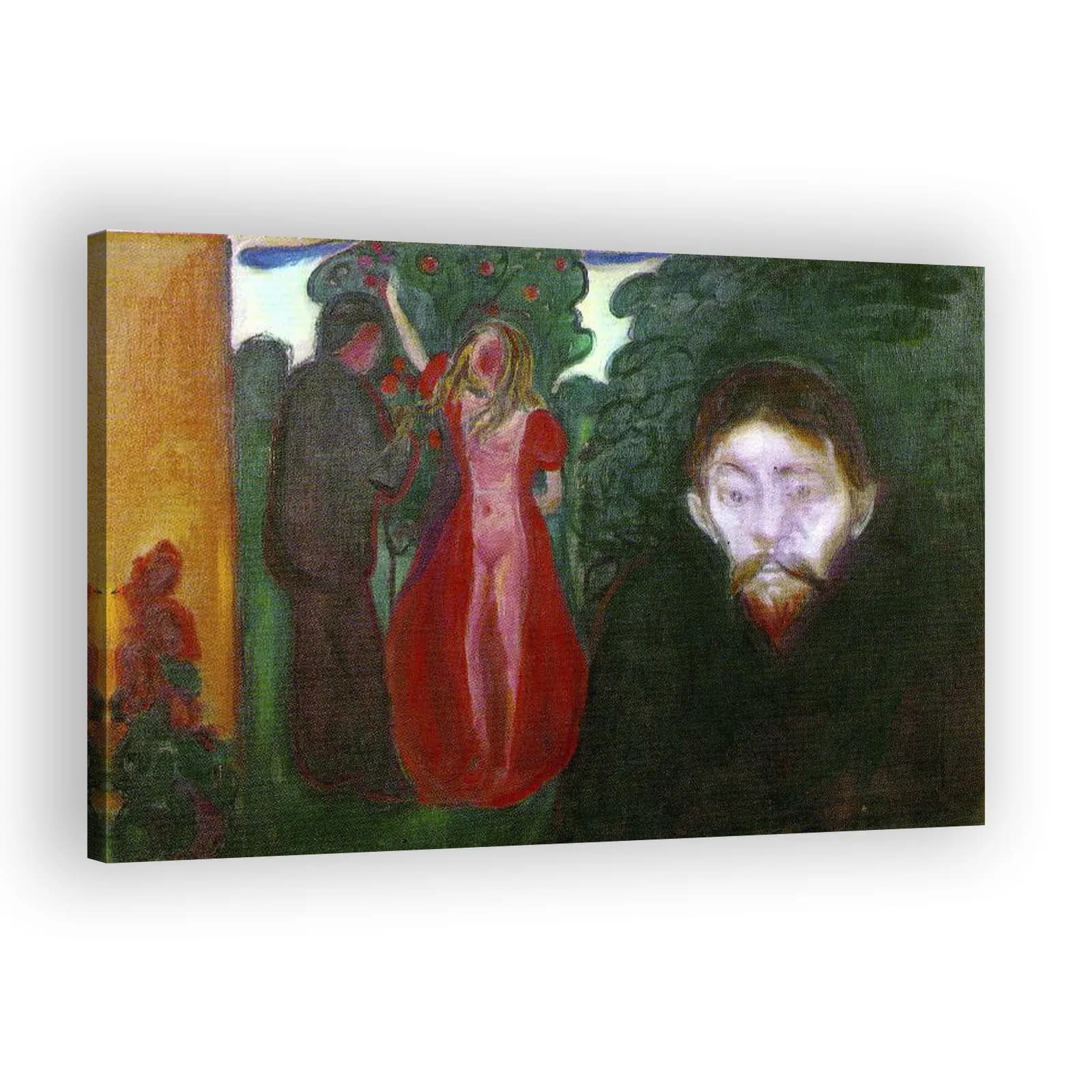 Jealousy by Edvard Munch - view 2 thumbnail