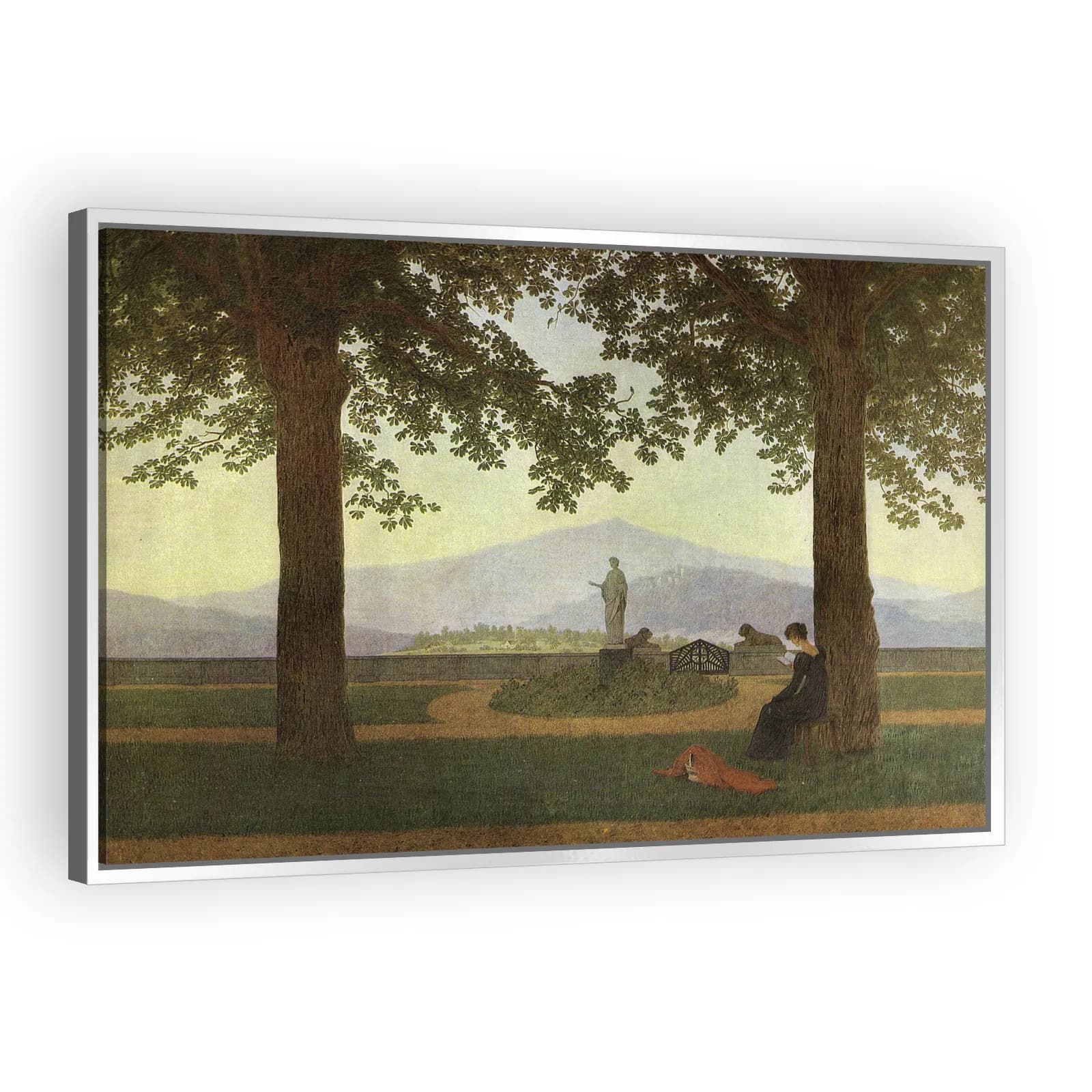 The Garden Terrace by Caspar David Friedrich - view 4 thumbnail