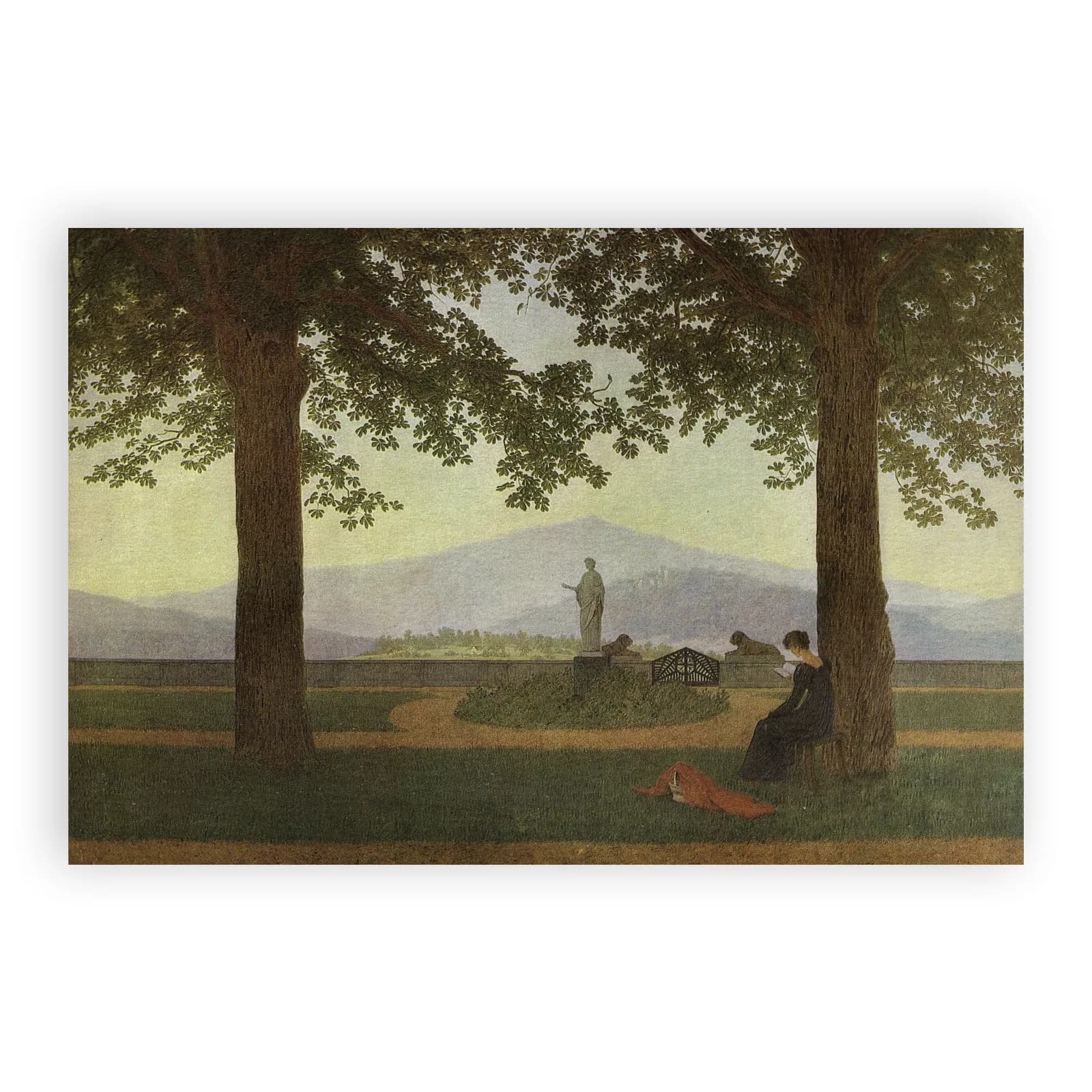 The Garden Terrace by Caspar David Friedrich - view 6 thumbnail