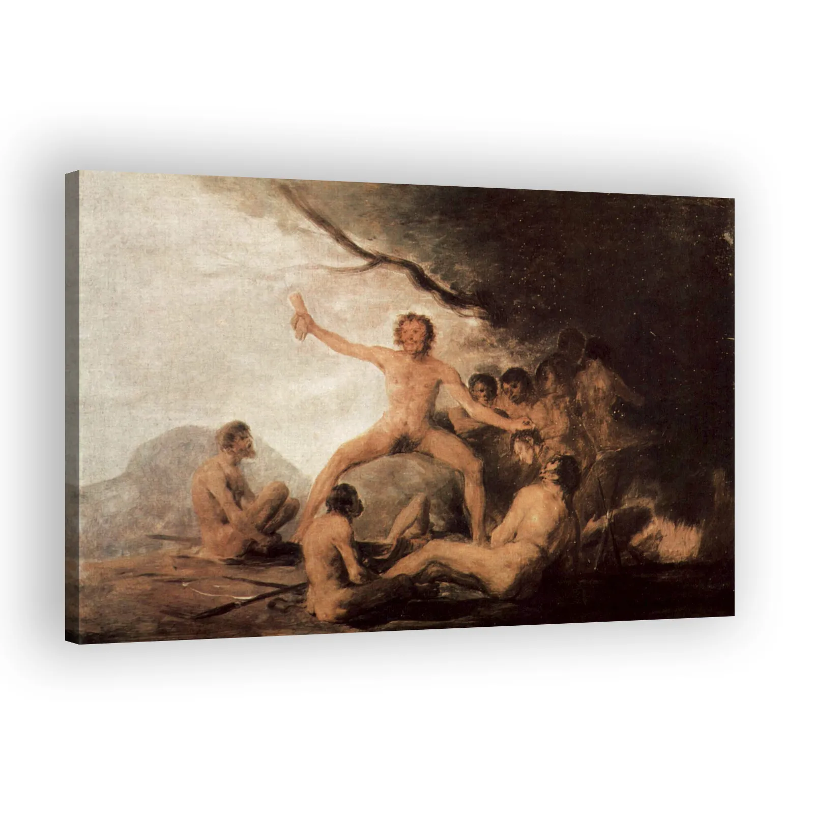 Cannibals Contemplating Human Remains by Francisco Goya - view 2 thumbnail
