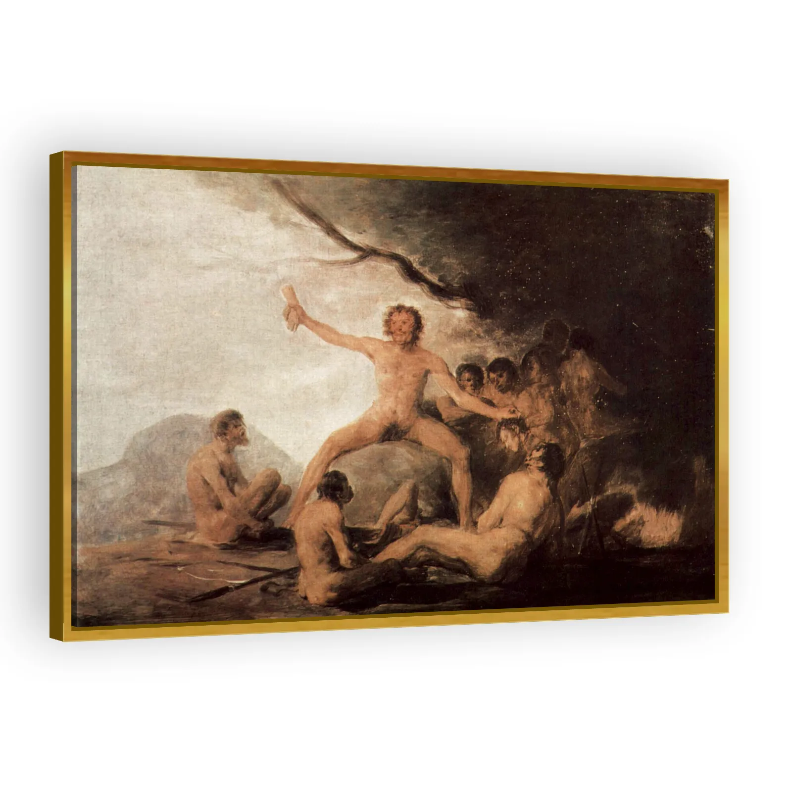Cannibals Contemplating Human Remains by Francisco Goya - view 3 thumbnail