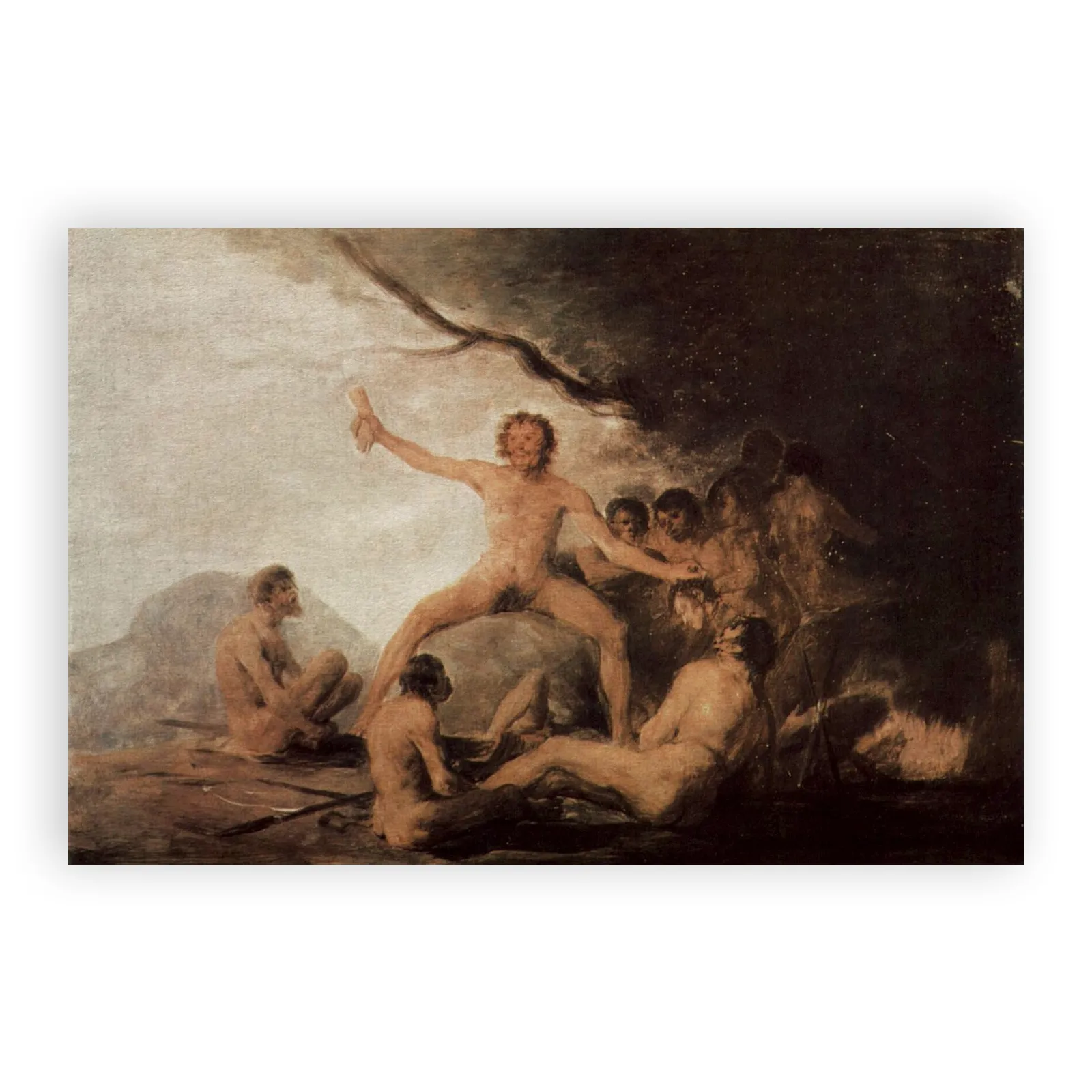 Cannibals Contemplating Human Remains by Francisco Goya - view 6 thumbnail