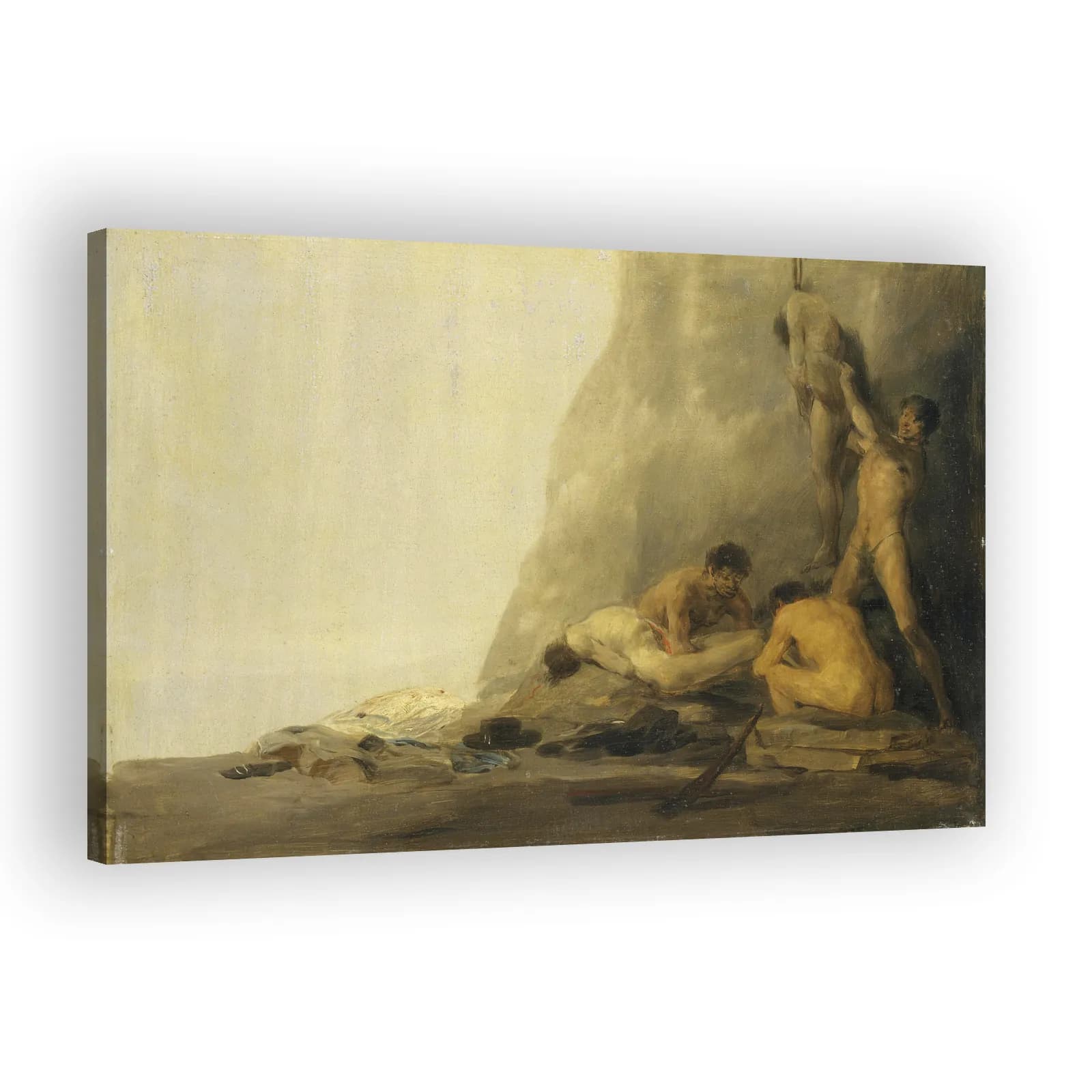 Cannibals Chopping Up Victims by Francisco Goya - view 2 thumbnail