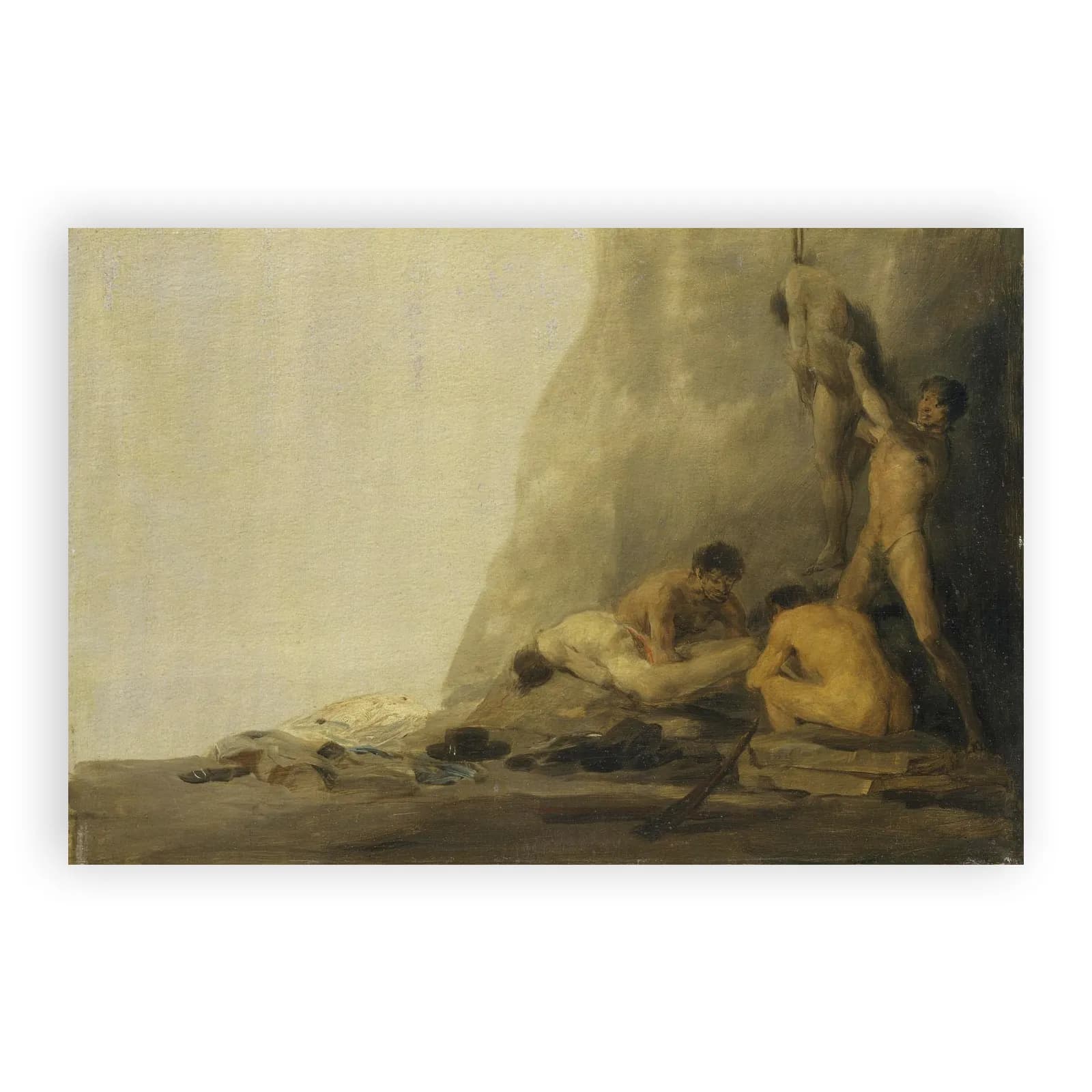 Cannibals Chopping Up Victims by Francisco Goya - view 6 thumbnail