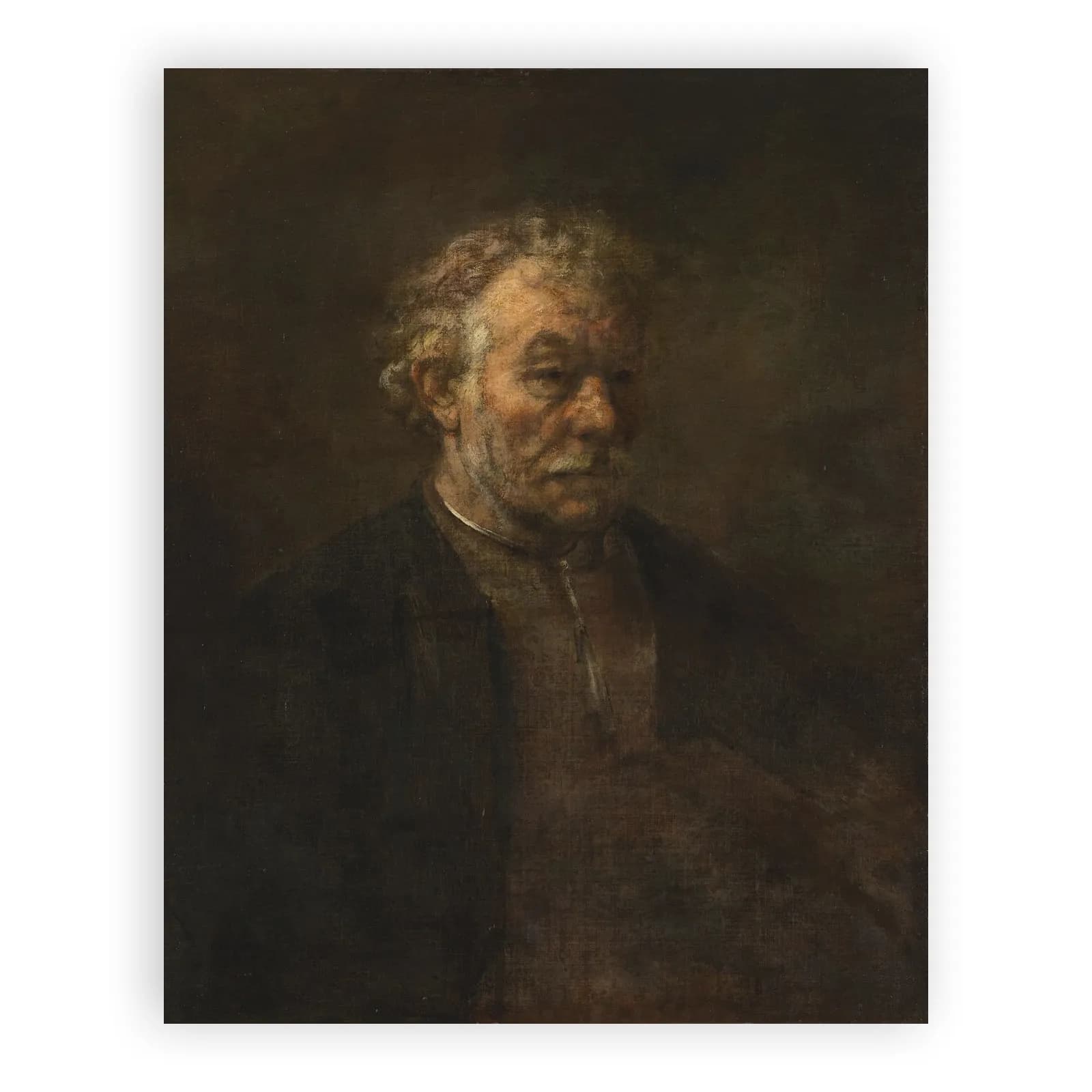 Portrait of an older man by Rembrandt Van Rijn - view 6 thumbnail