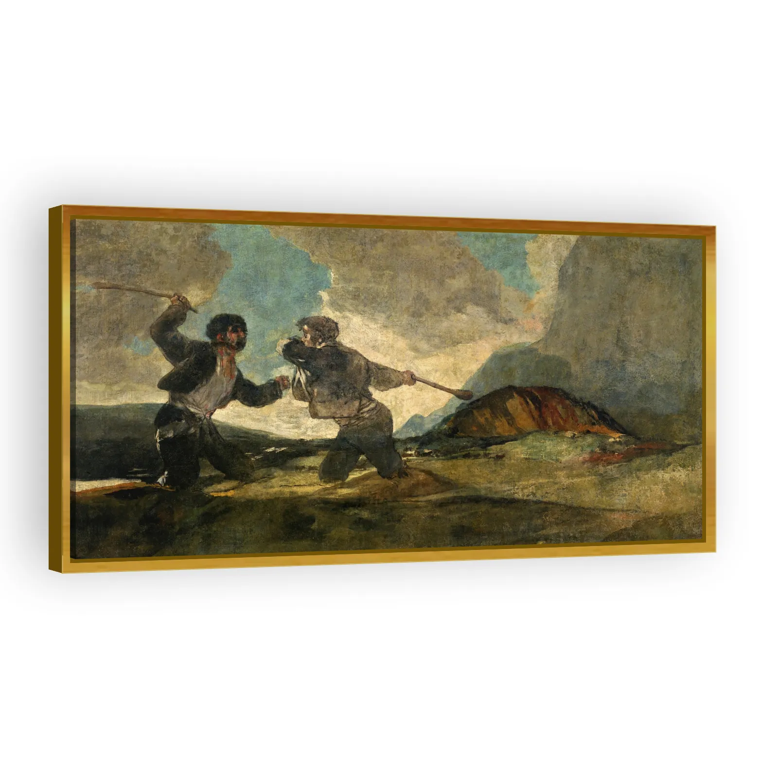 Fight with Cudgels by Francisco Goya - view 3 thumbnail