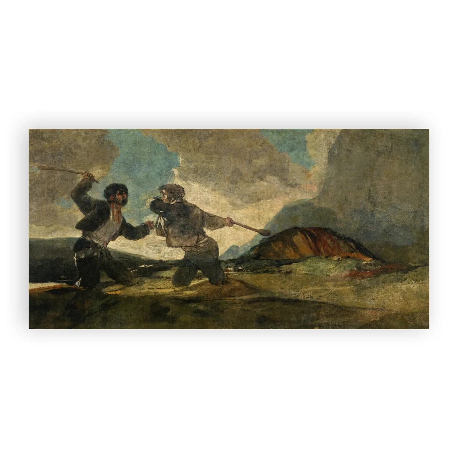 Fight with Cudgels by Francisco Goya - view 6 thumbnail