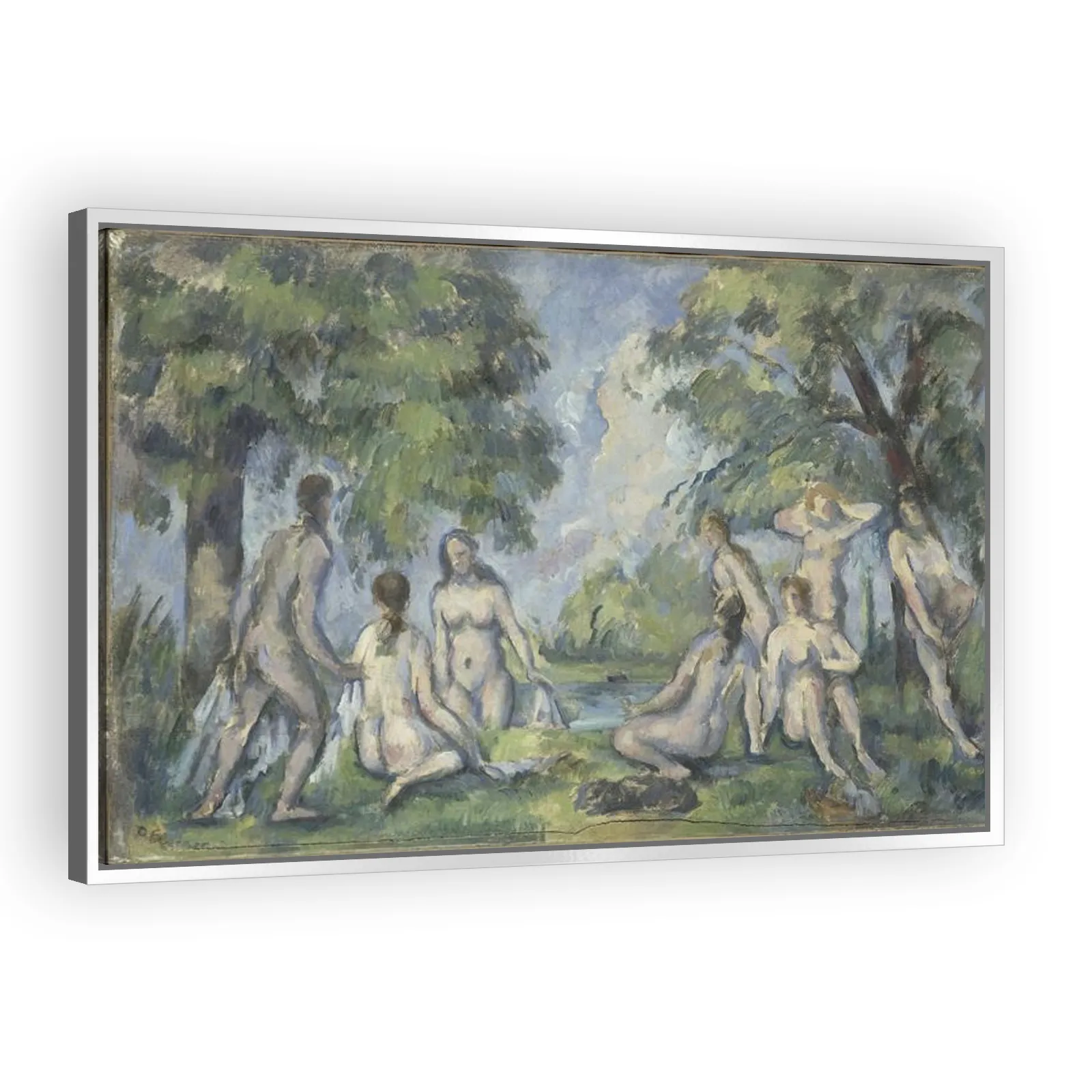 Bathers by Paul Cezanne - view 4 thumbnail