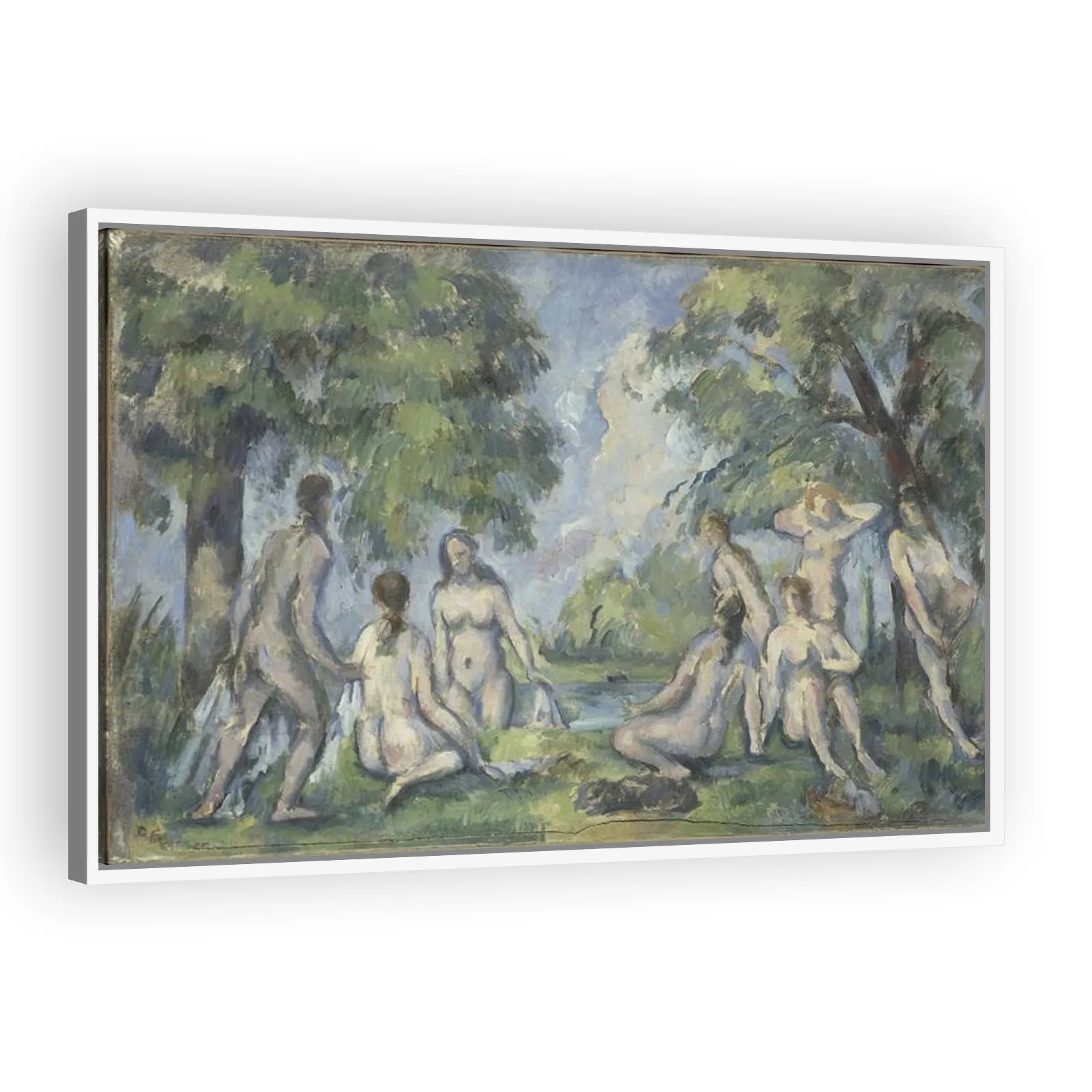 Bathers by Paul Cezanne - view 5 thumbnail