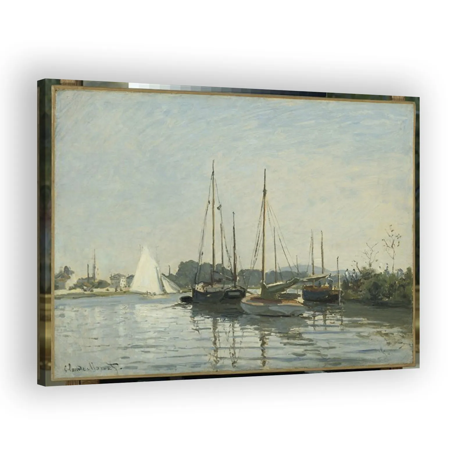 Pleasure Crafts by Claude Monet - view 2 thumbnail