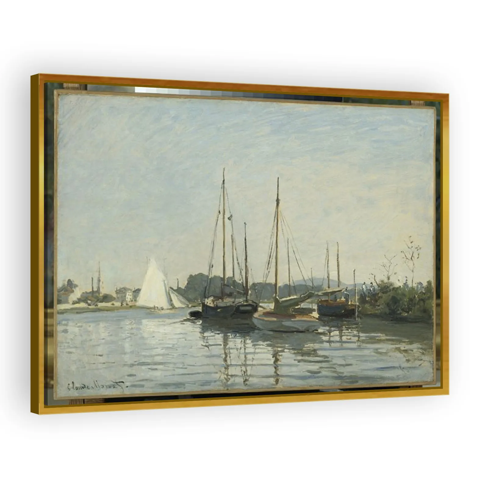 Pleasure Crafts by Claude Monet - view 3 thumbnail