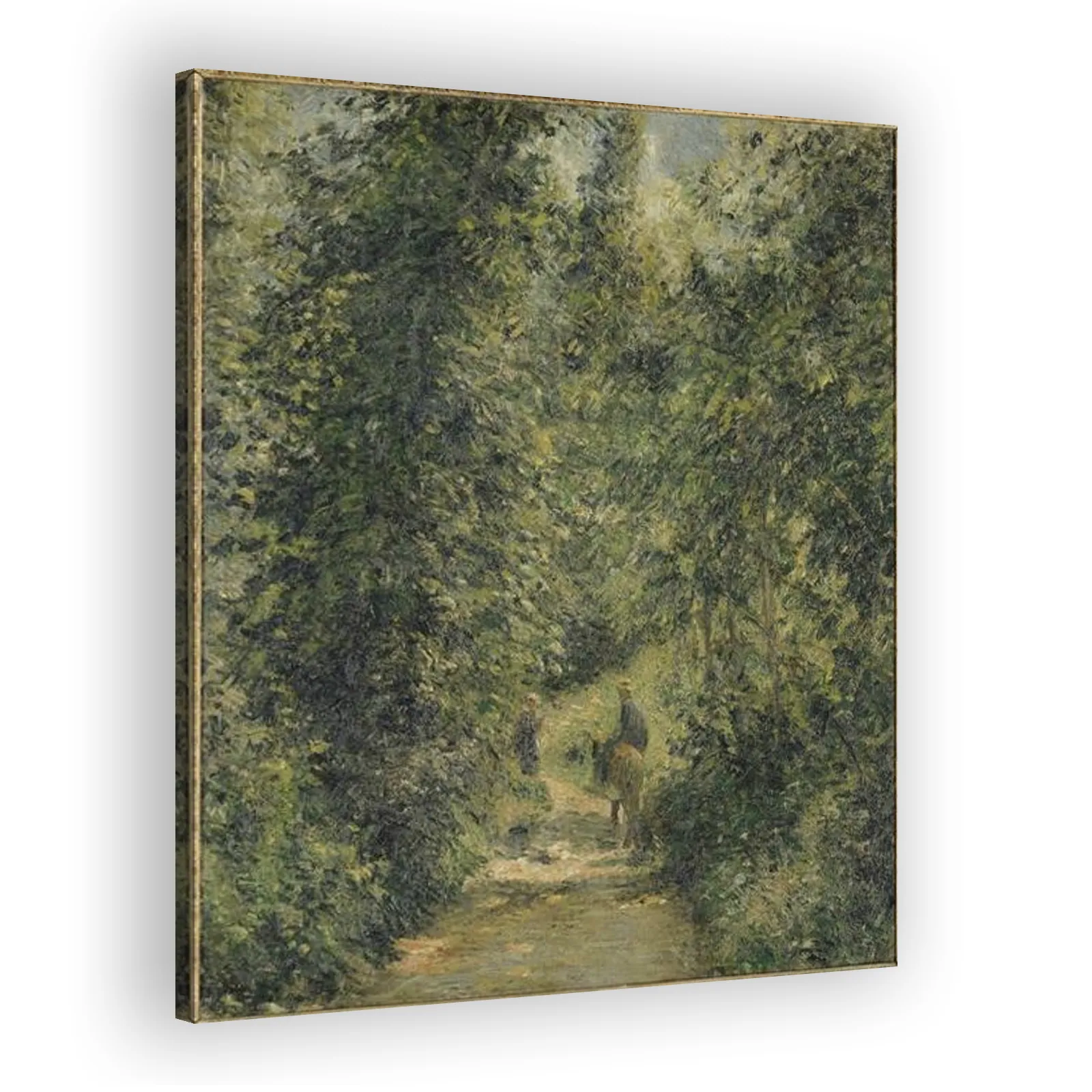 Path through the Woods, Summer by Camille Pissarro - view 2 thumbnail