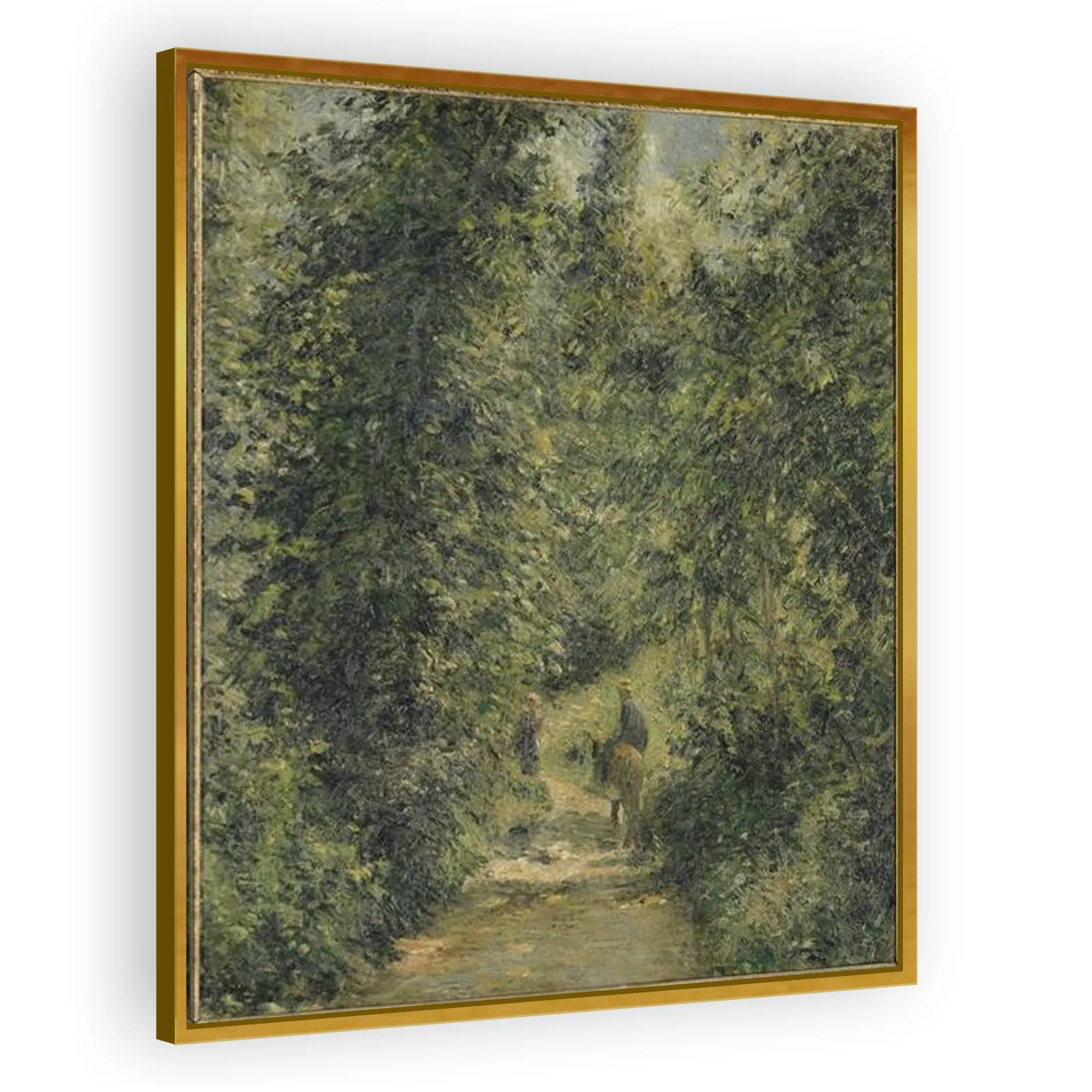 Path through the Woods, Summer by Camille Pissarro - view 3 thumbnail