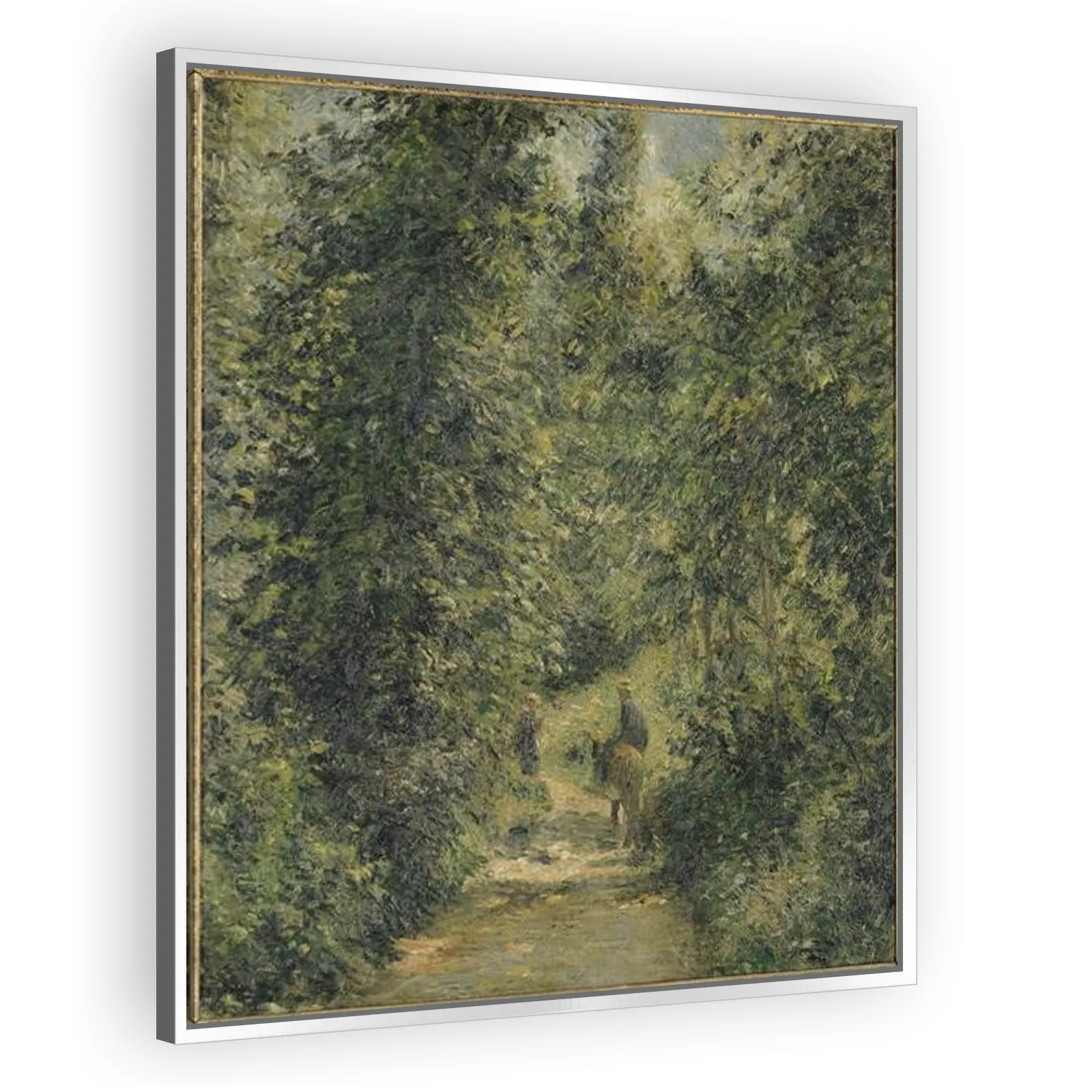 Path through the Woods, Summer by Camille Pissarro - view 4 thumbnail