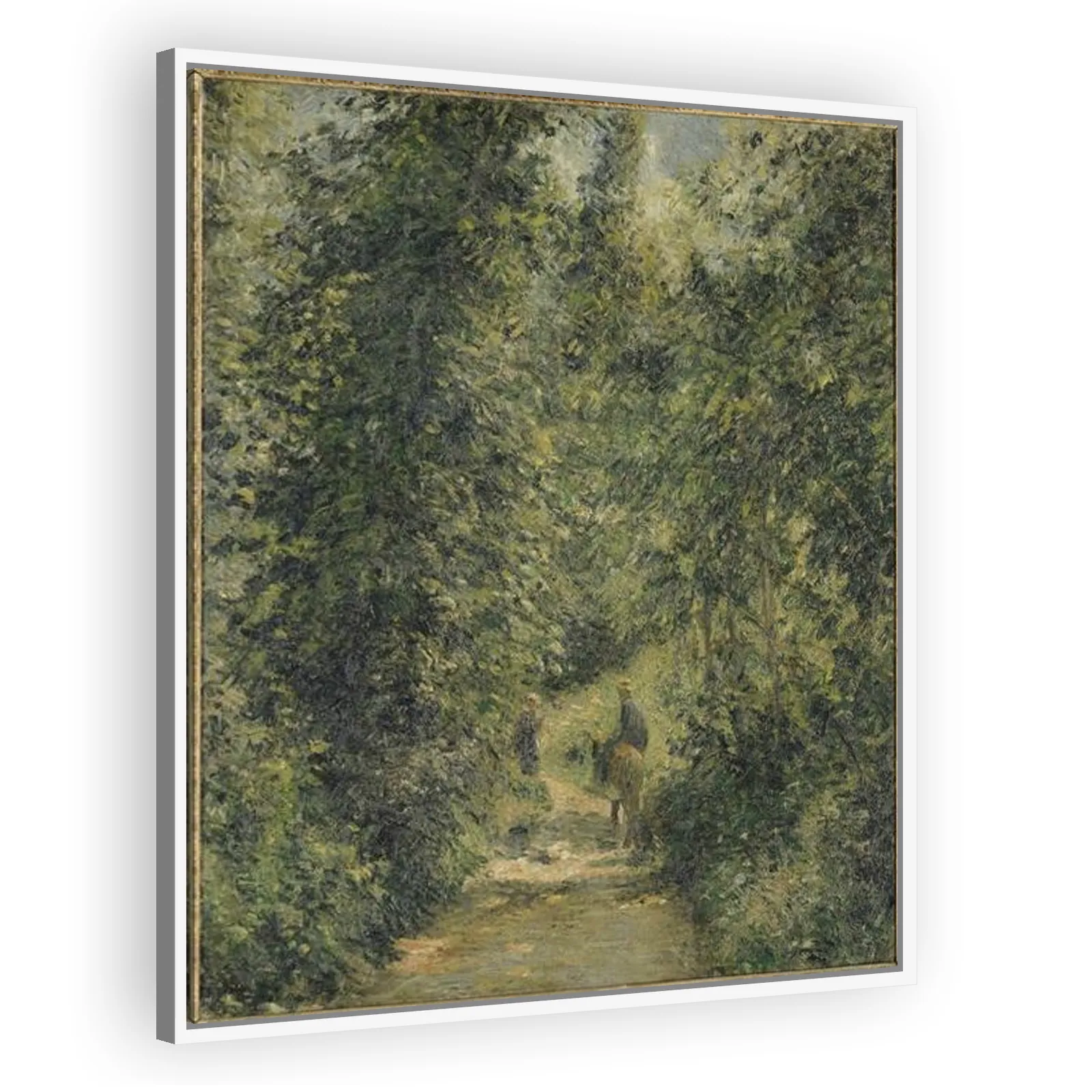 Path through the Woods, Summer by Camille Pissarro - view 5 thumbnail