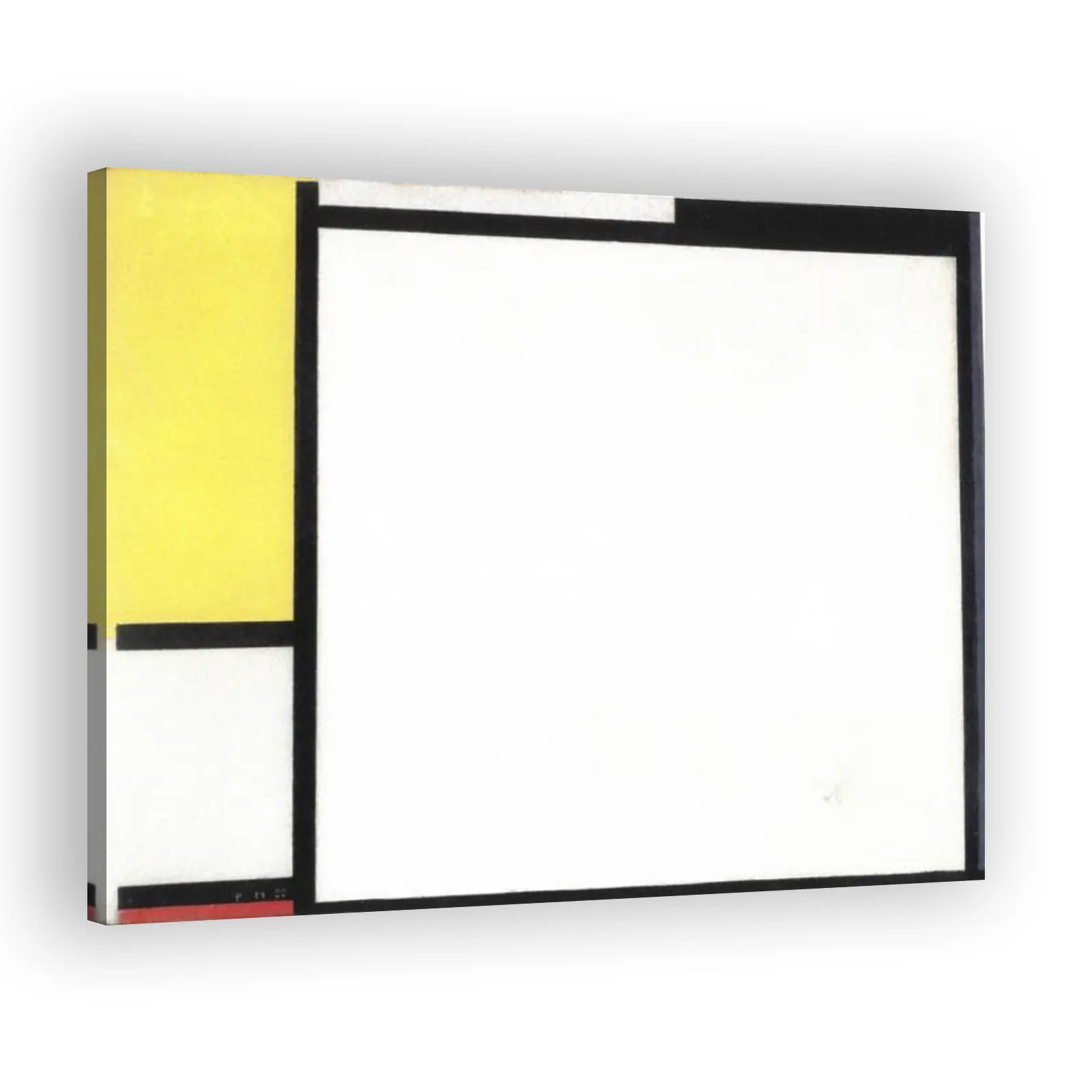 Composition in Red, Yellow and Blue by Piet Mondrian - view 2 thumbnail