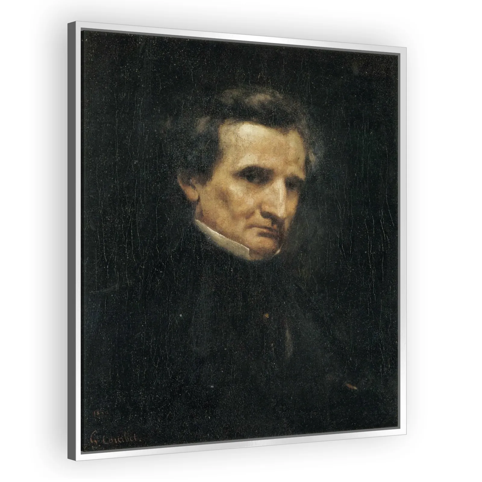 Hector Berlioz by Gustave Courbet - view 4 thumbnail
