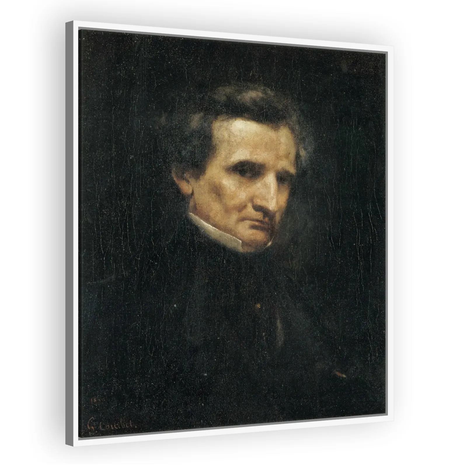 Hector Berlioz by Gustave Courbet - view 5 thumbnail