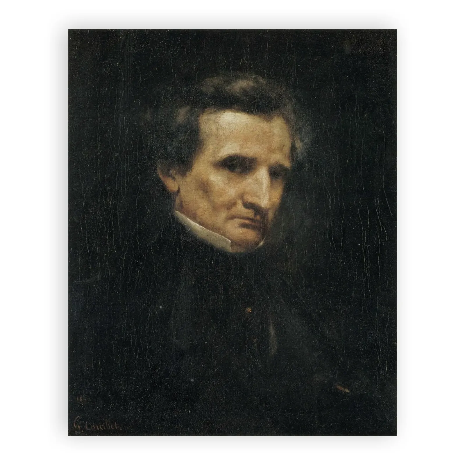 Hector Berlioz by Gustave Courbet - view 6 thumbnail