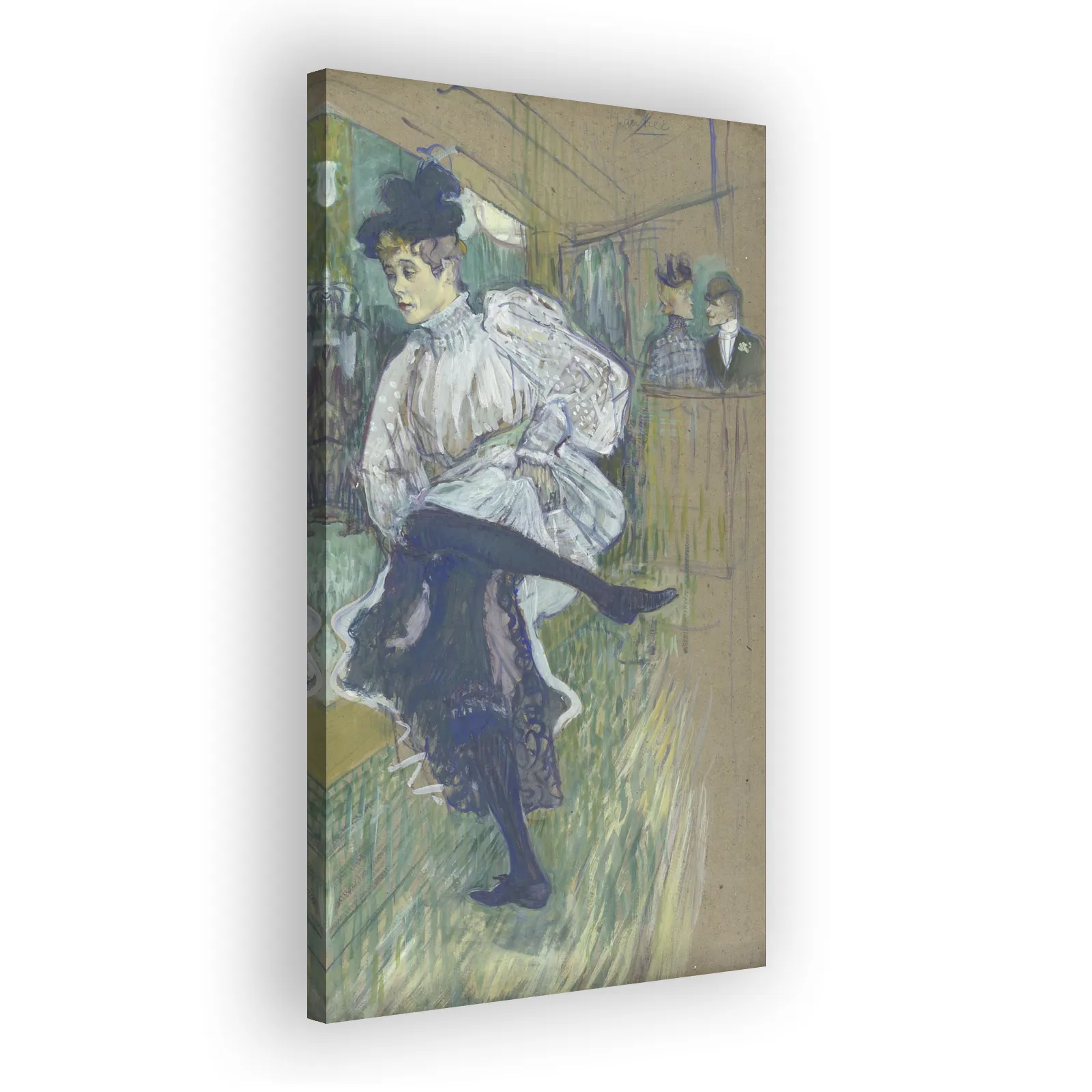Jeanne Avril dansant by Henri De Toulouse Lautrec - view 2 thumbnail