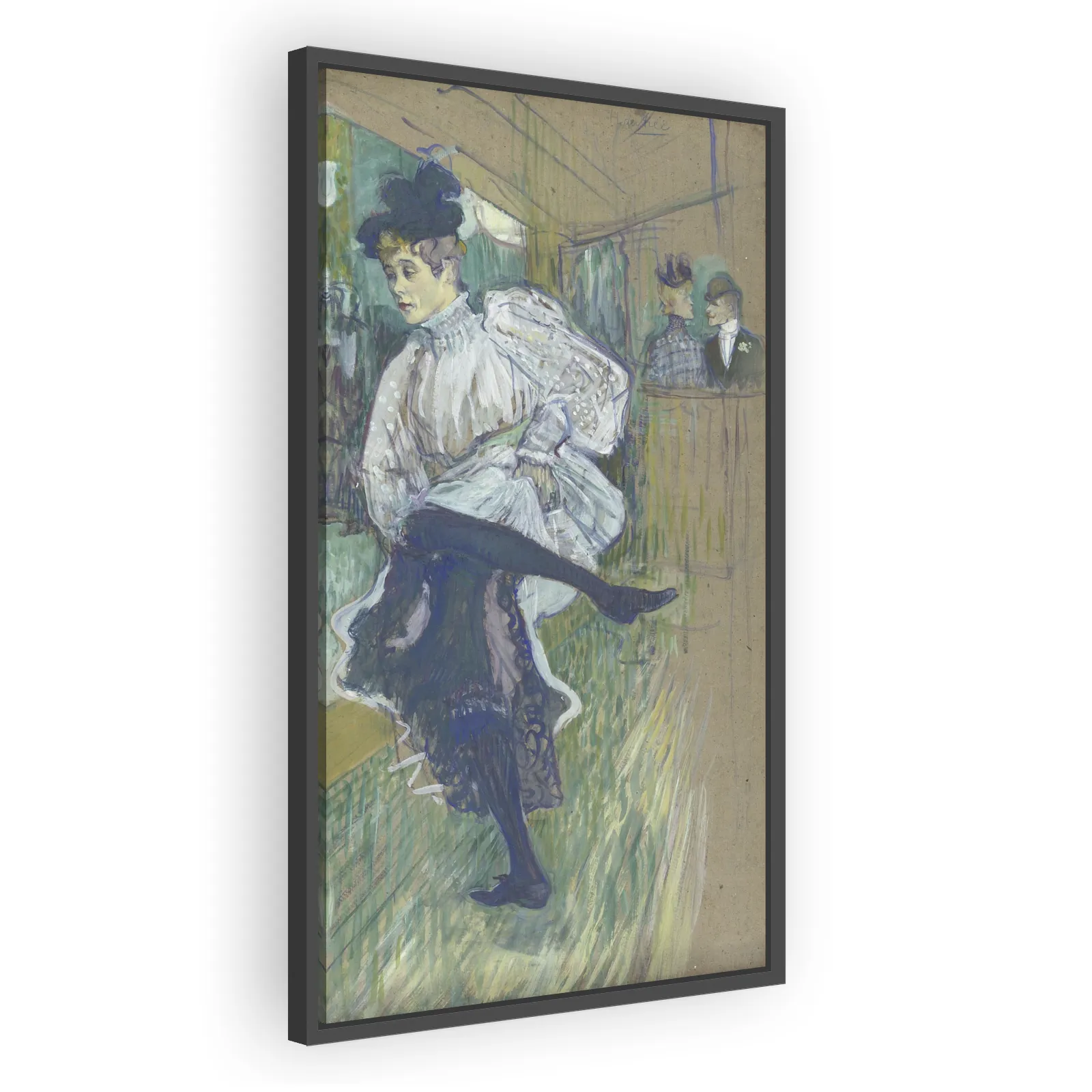 Jeanne Avril dansant by Henri De Toulouse Lautrec