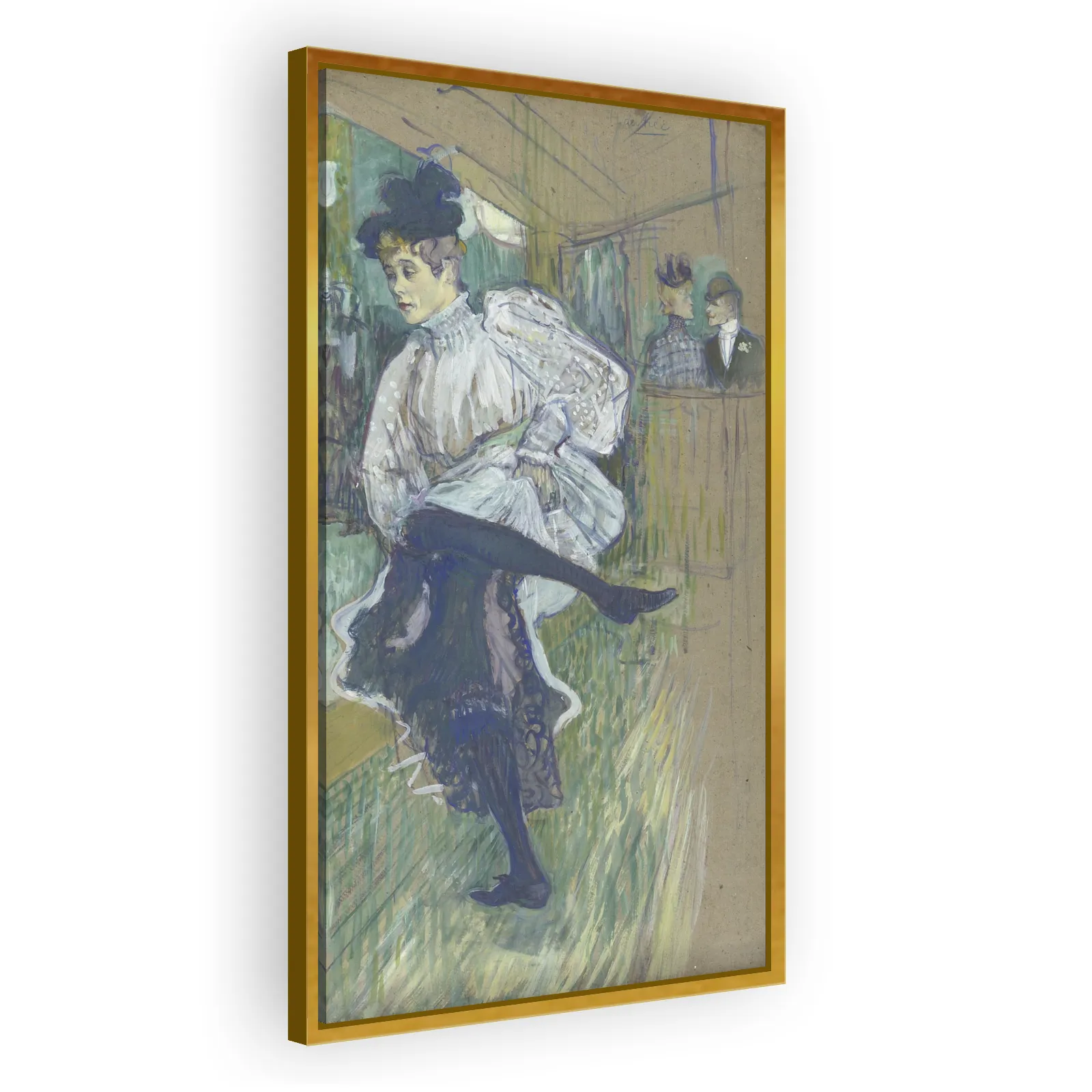 Jeanne Avril dansant by Henri De Toulouse Lautrec - view 3 thumbnail