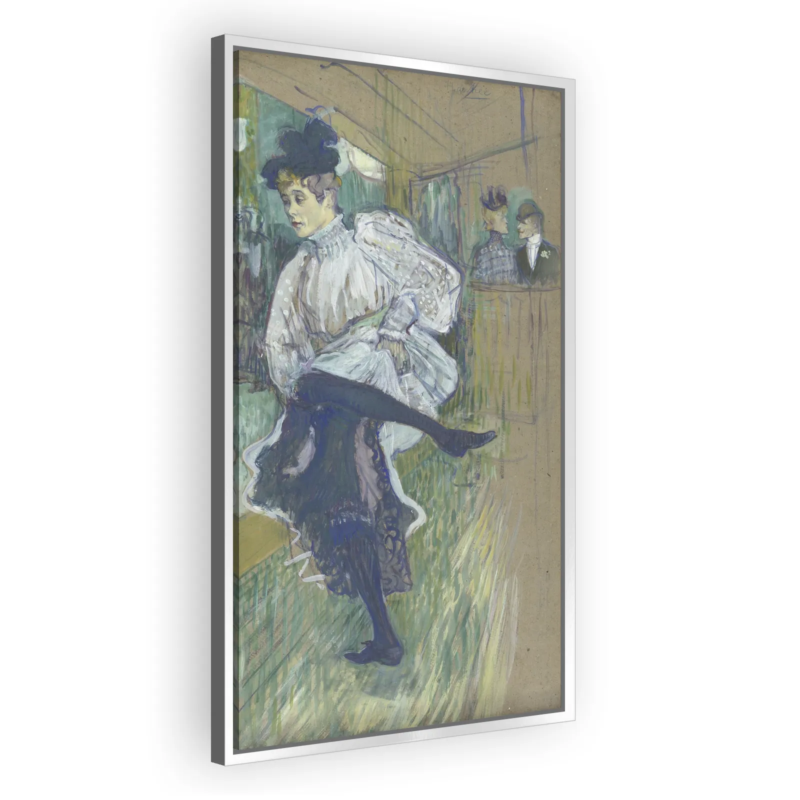Jeanne Avril dansant by Henri De Toulouse Lautrec - view 4 thumbnail