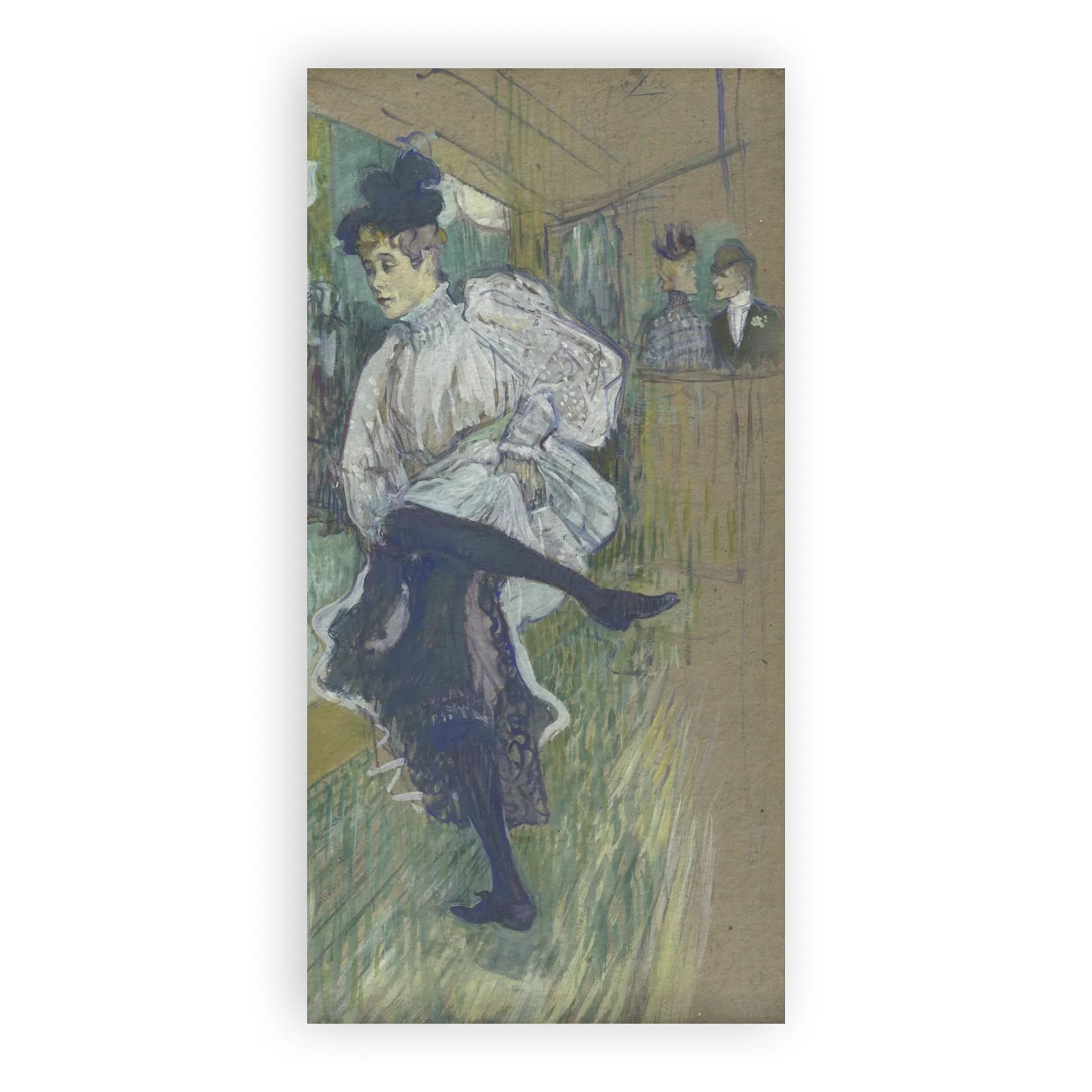 Jeanne Avril dansant by Henri De Toulouse Lautrec - view 6 thumbnail