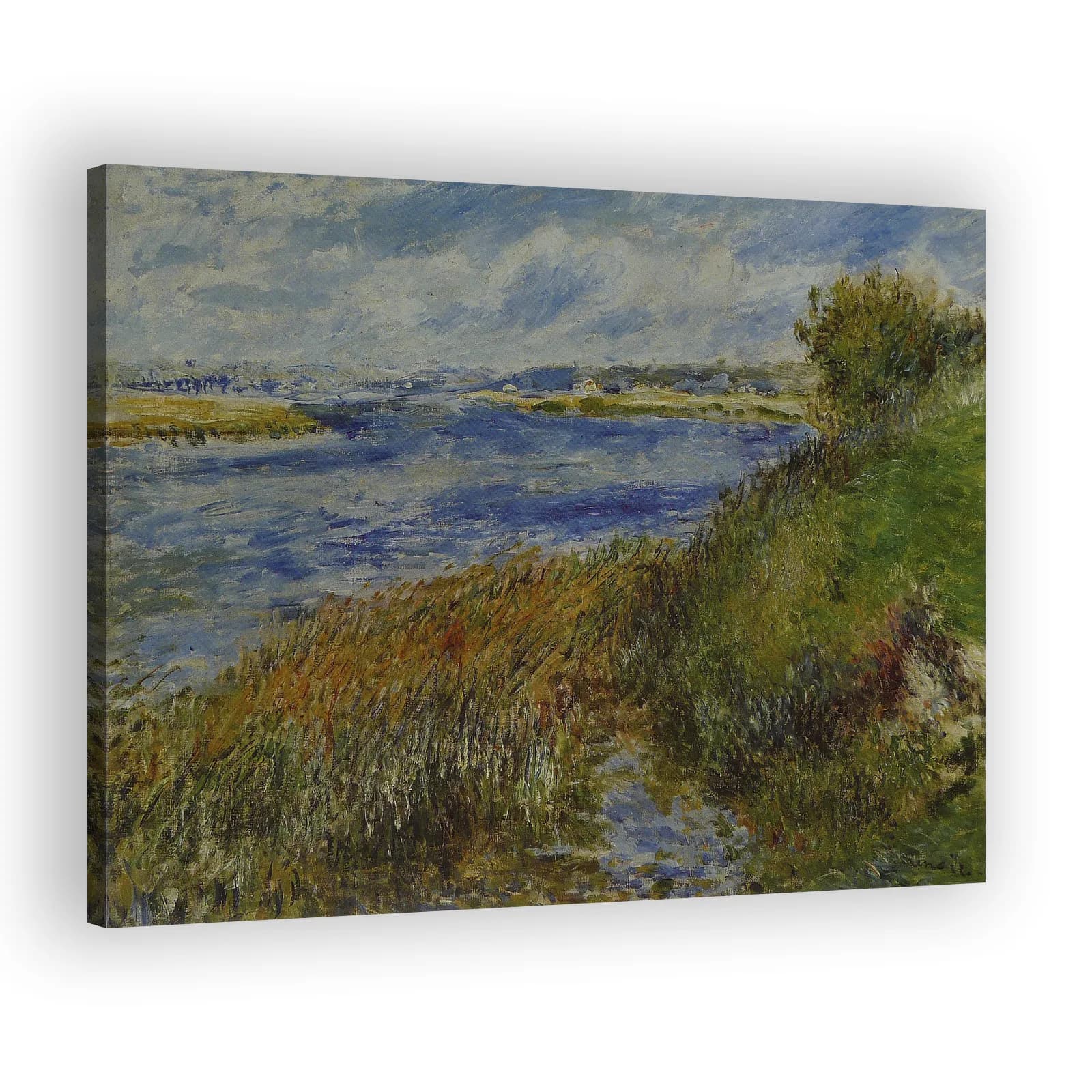 La Seine à Champrosay by Pierre Auguste Renoir - view 2 thumbnail