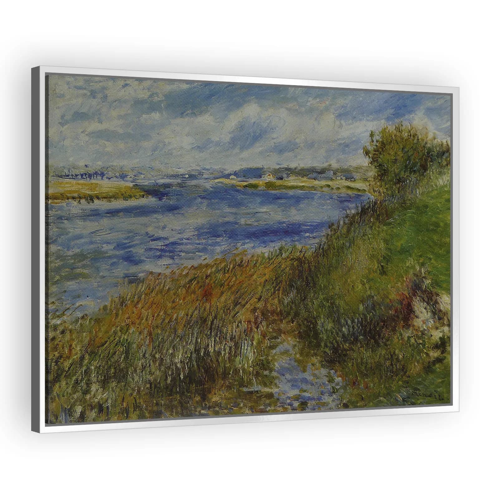 La Seine à Champrosay by Pierre Auguste Renoir - view 4 thumbnail
