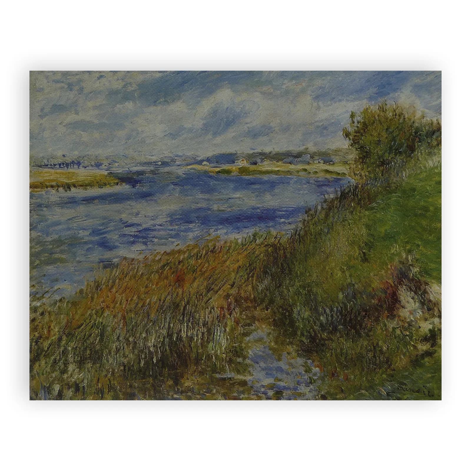 La Seine à Champrosay by Pierre Auguste Renoir - view 6 thumbnail